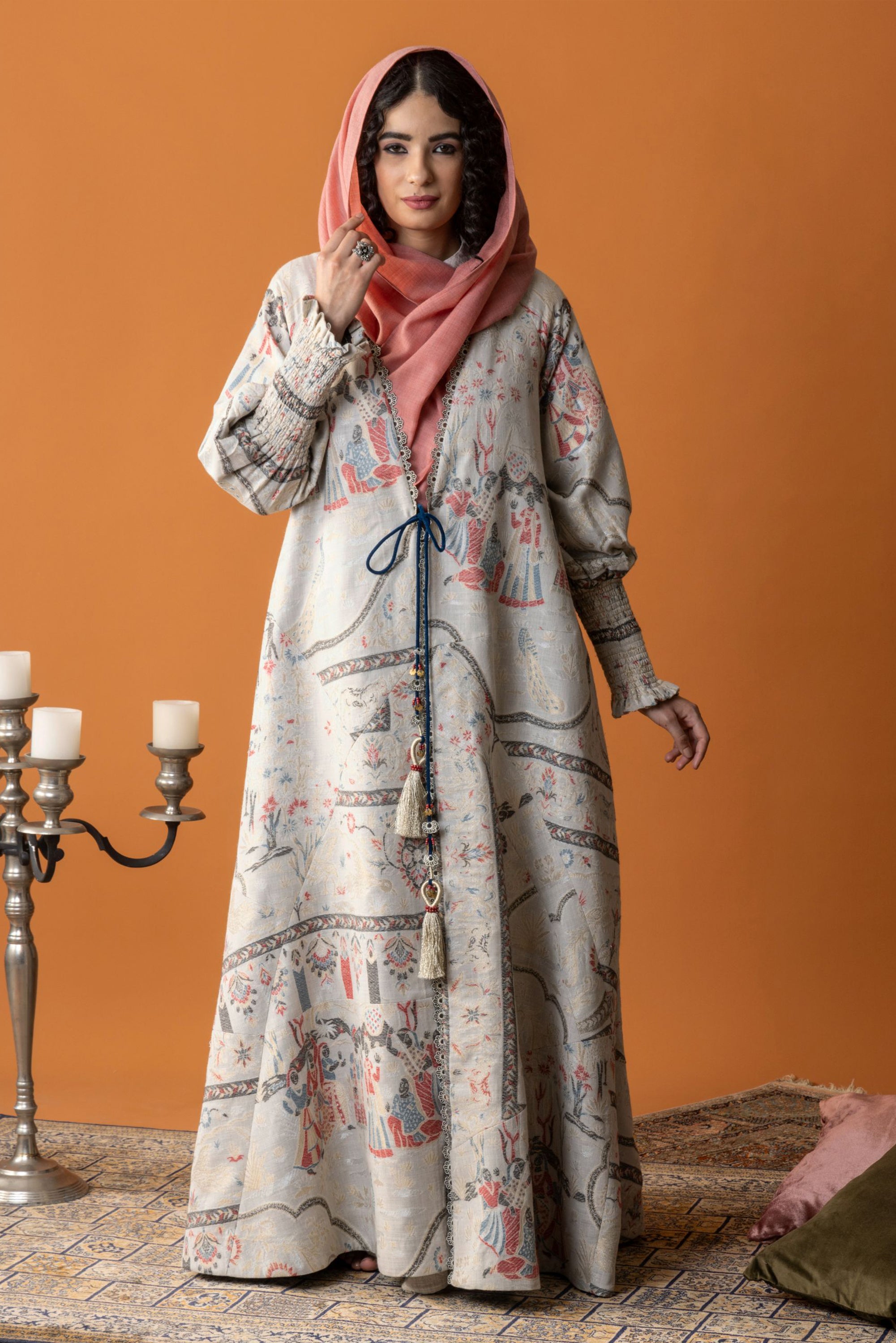 Badia Embroidered Abaya