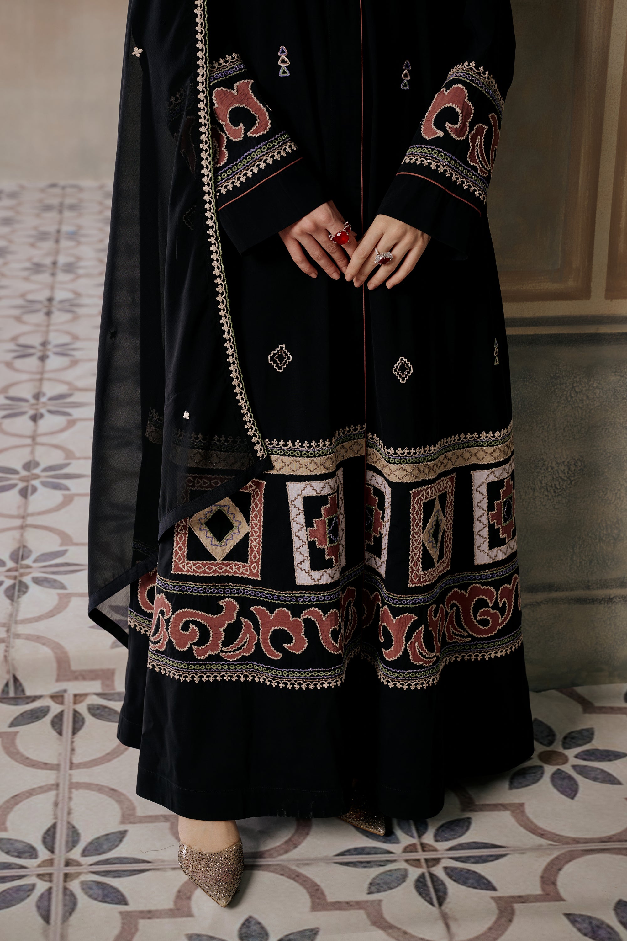 Khulood Embroidered Abaya
