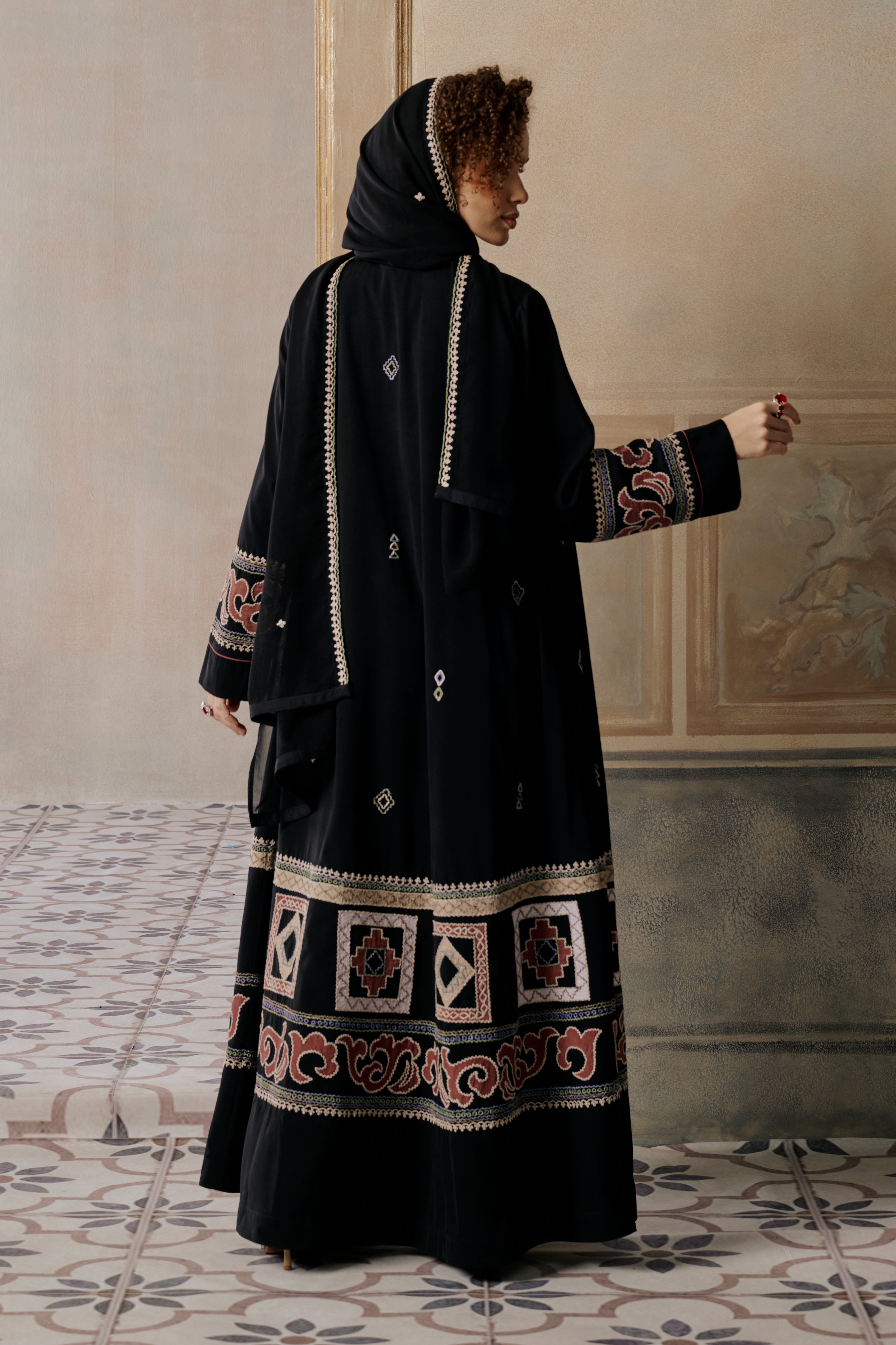 Khulood Embroidered Abaya