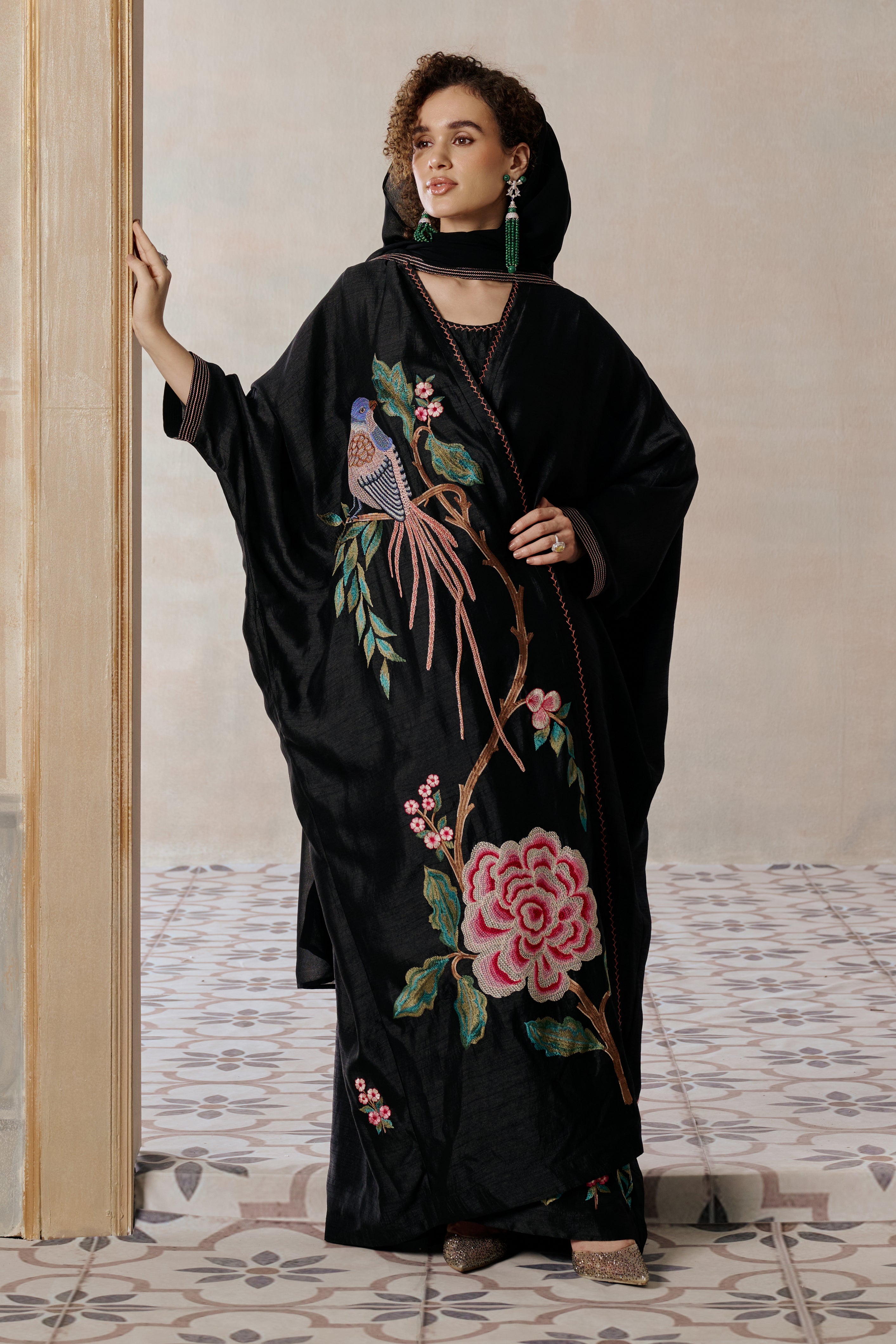 Hayam Embroidered Abaya