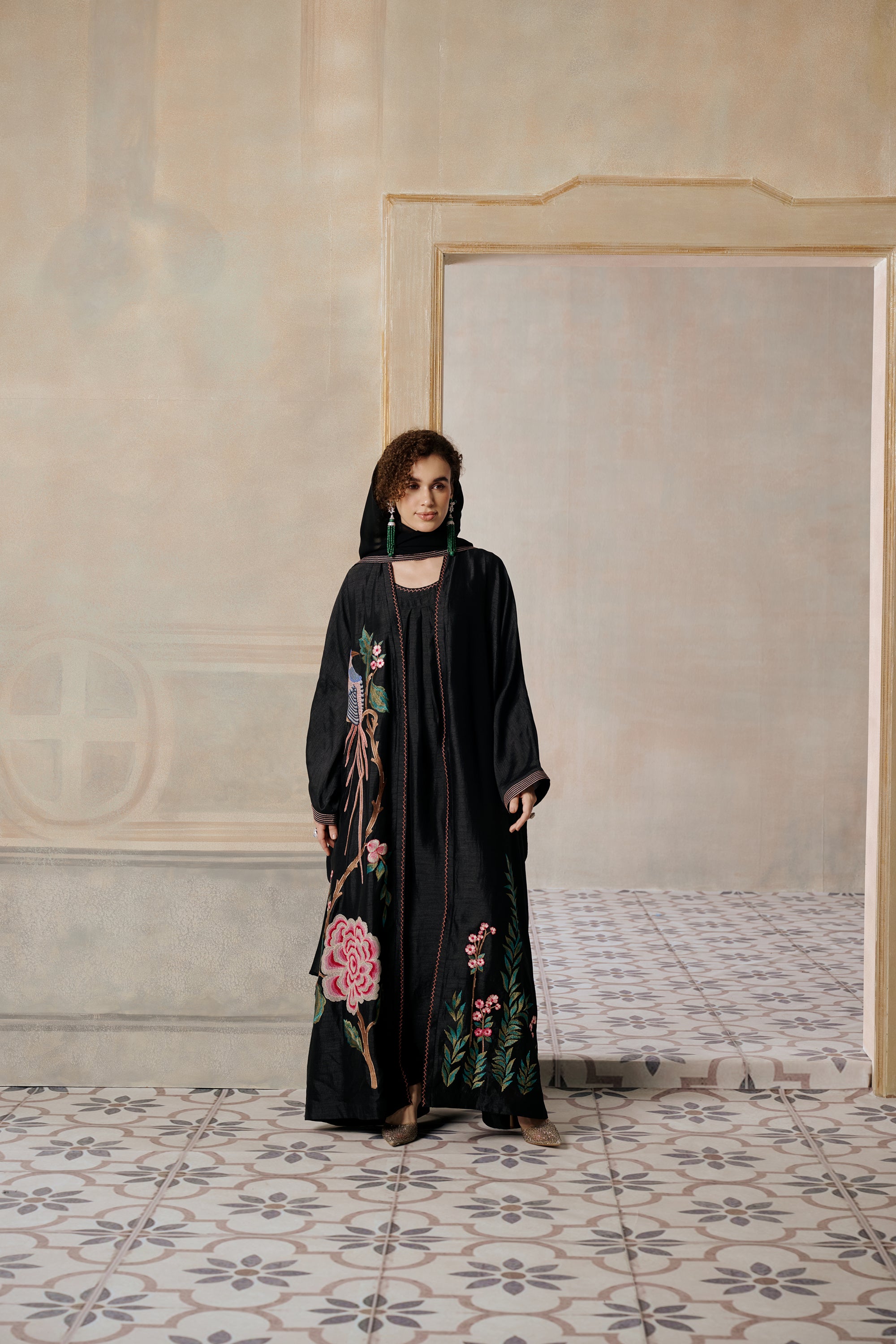 Hayam Embroidered Abaya