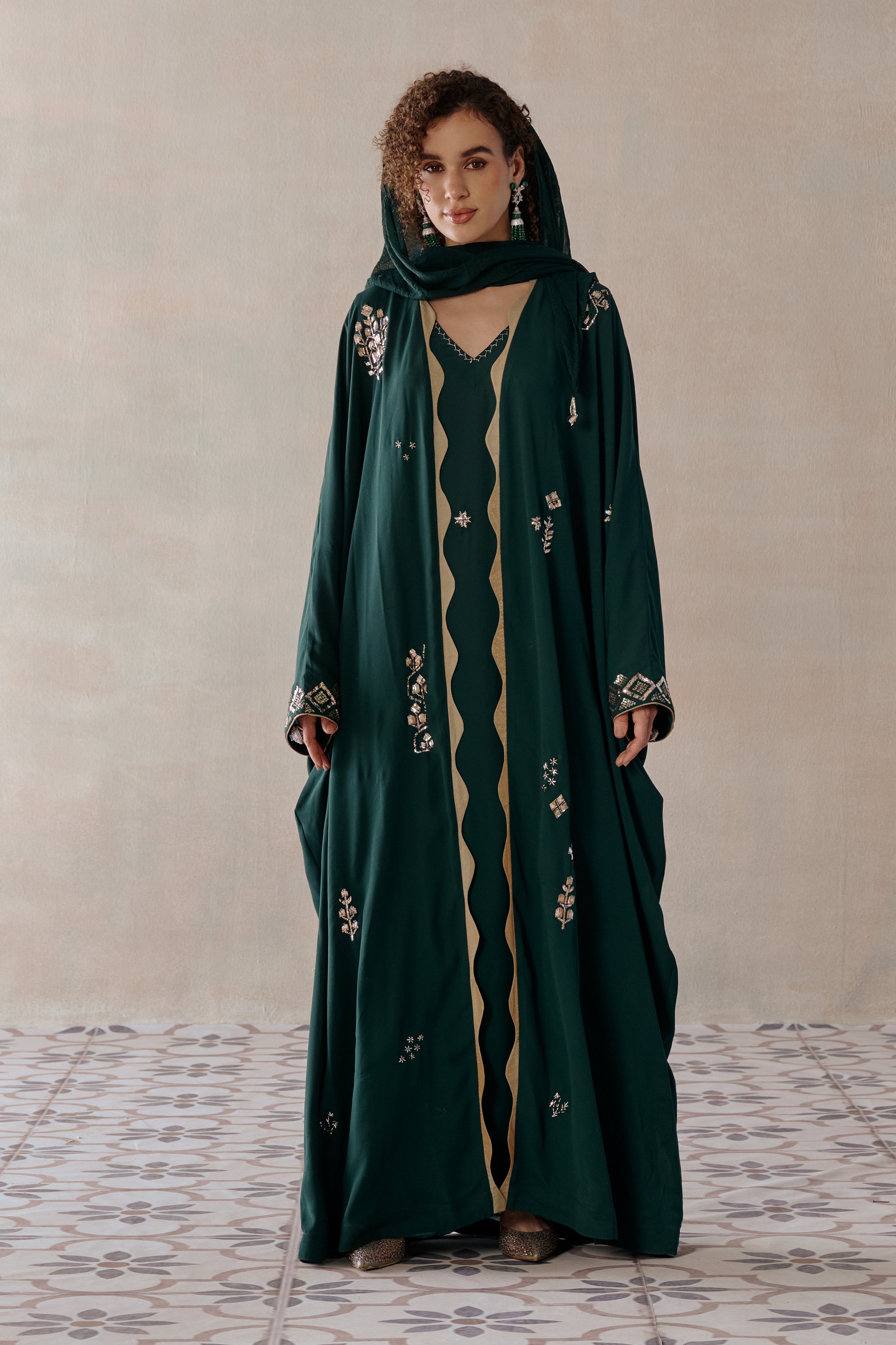 Hamamah Embellished Abaya
