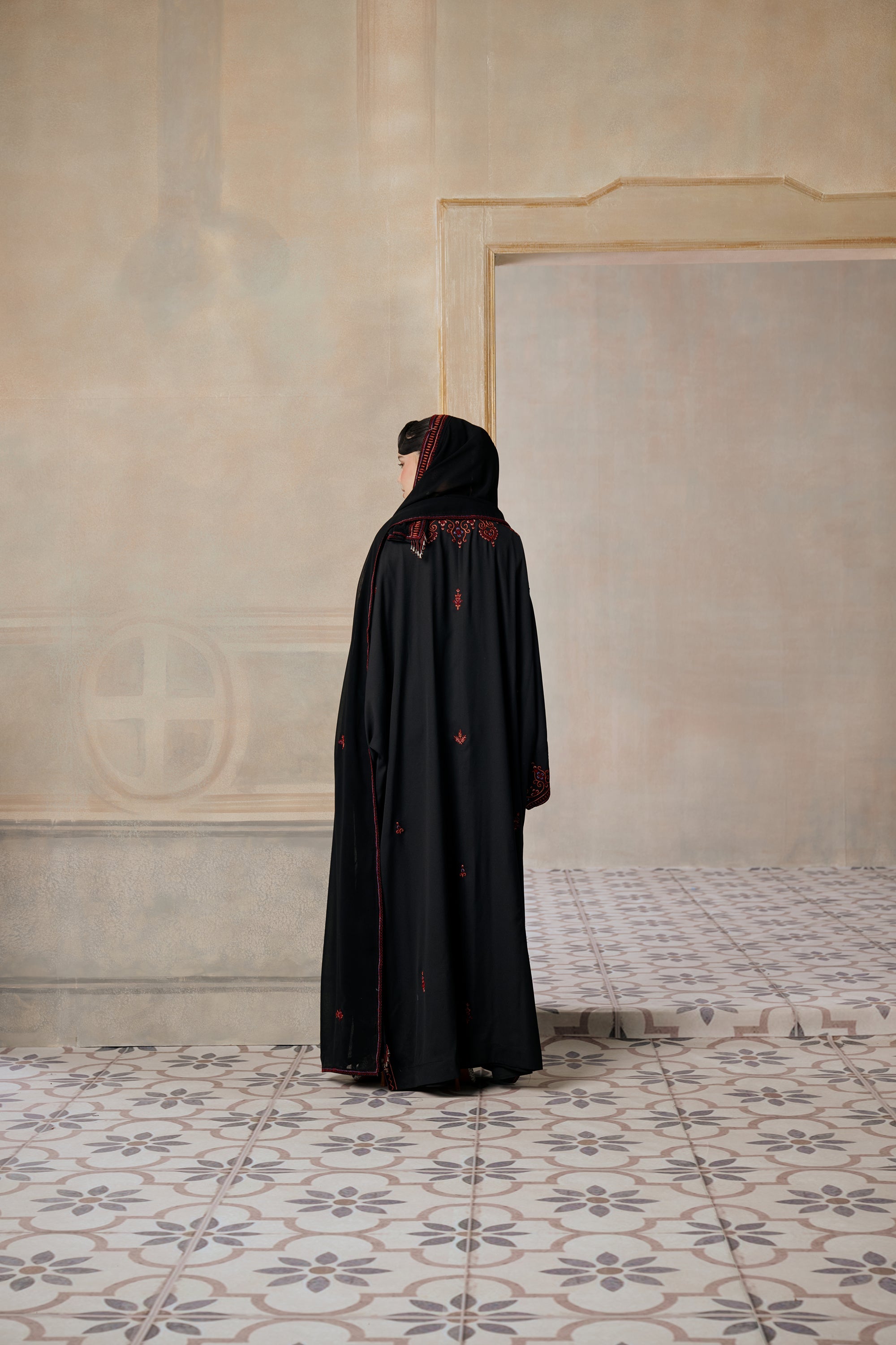 Nasma Embroidered Abaya