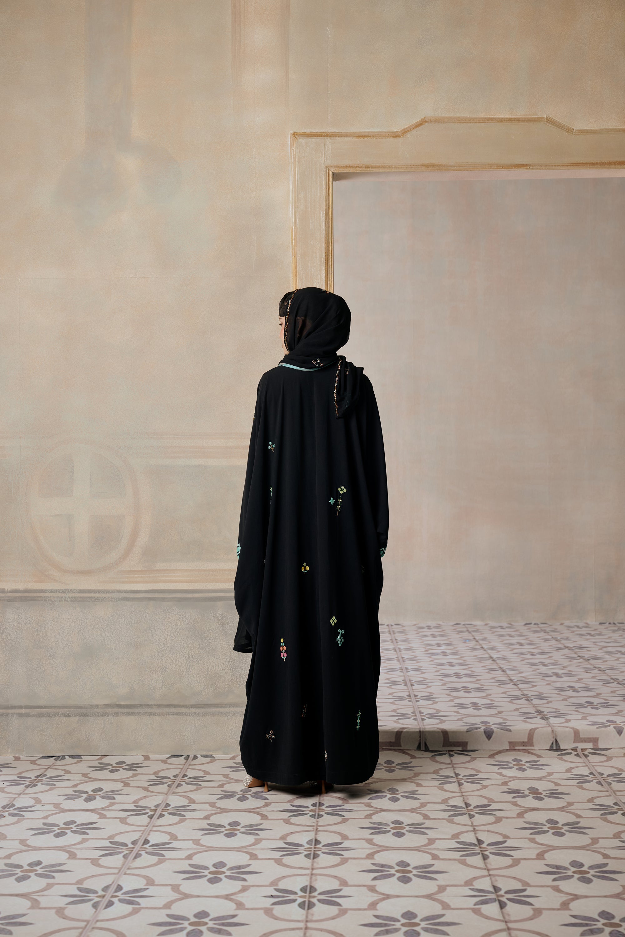 Hasanat Embellished Abaya