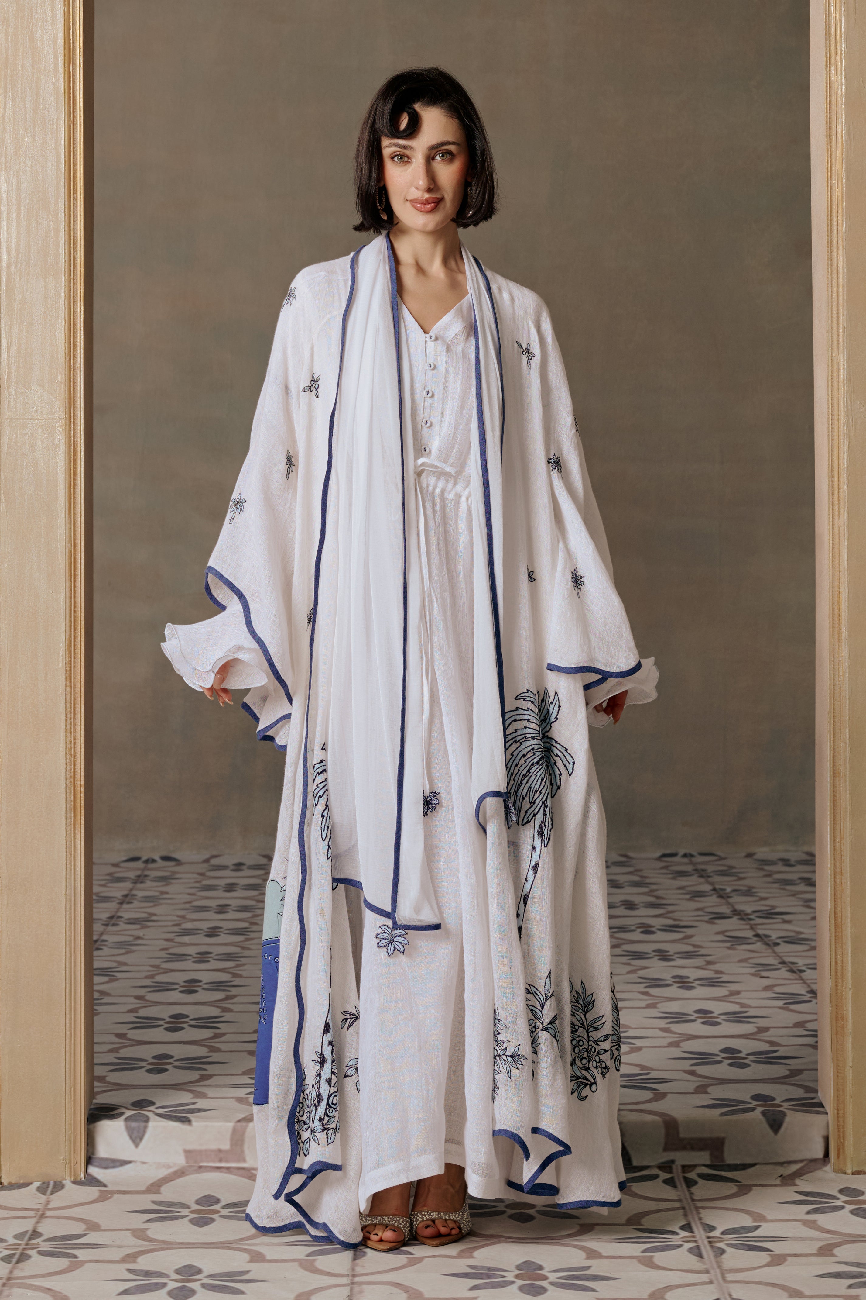 Banah Embroidered Abaya