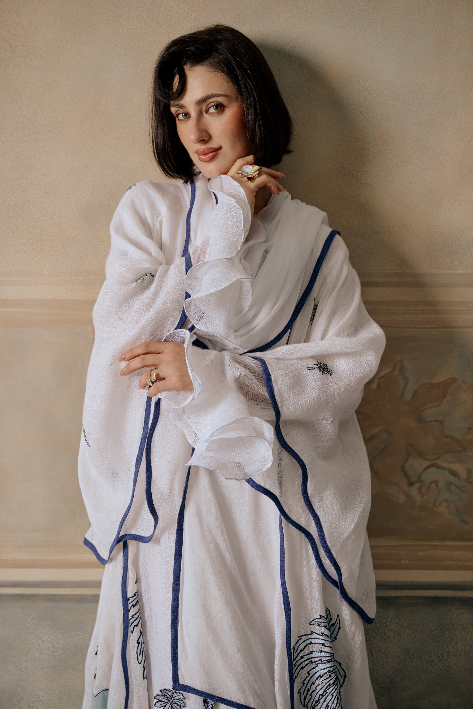 Banah Embroidered Abaya