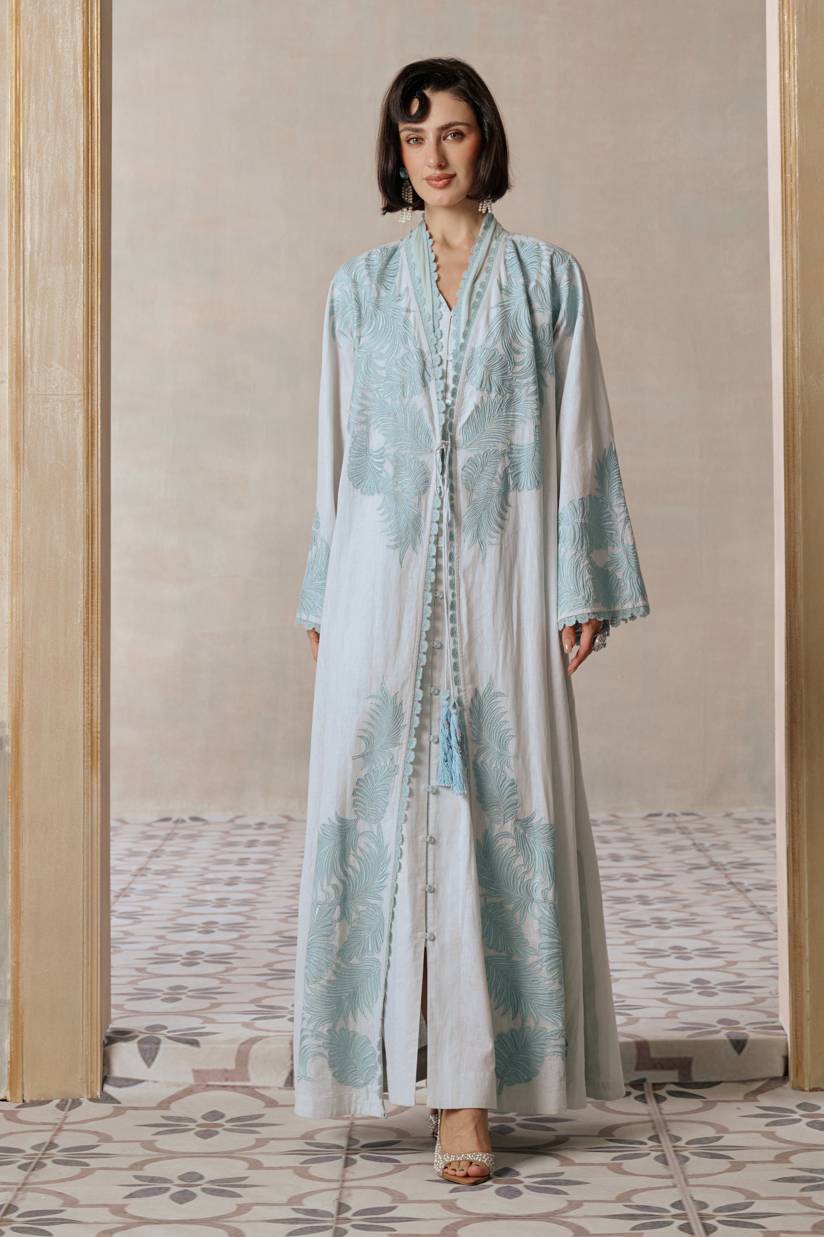 Bushayra Embroidered Abaya