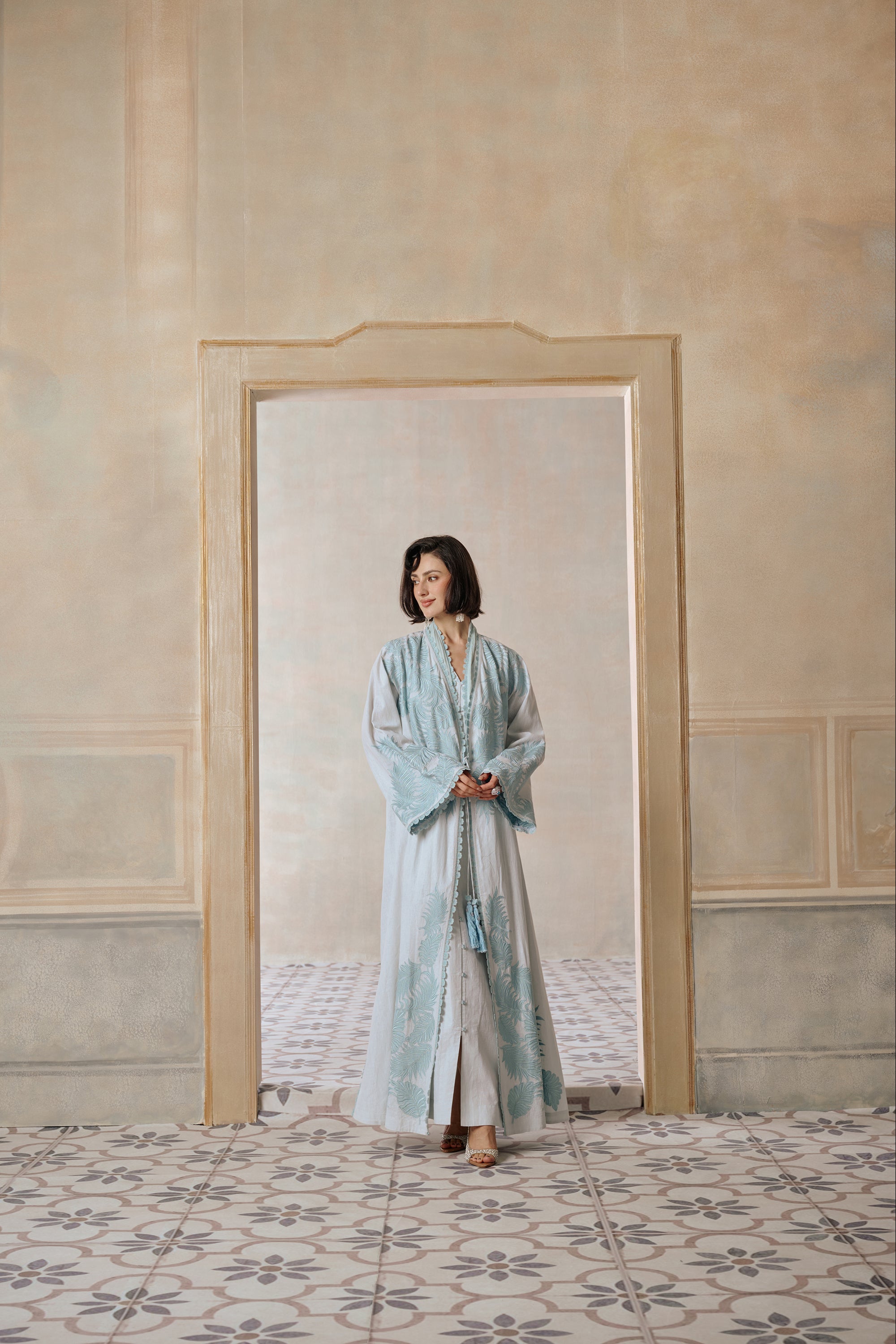 Bushayra Embroidered Abaya