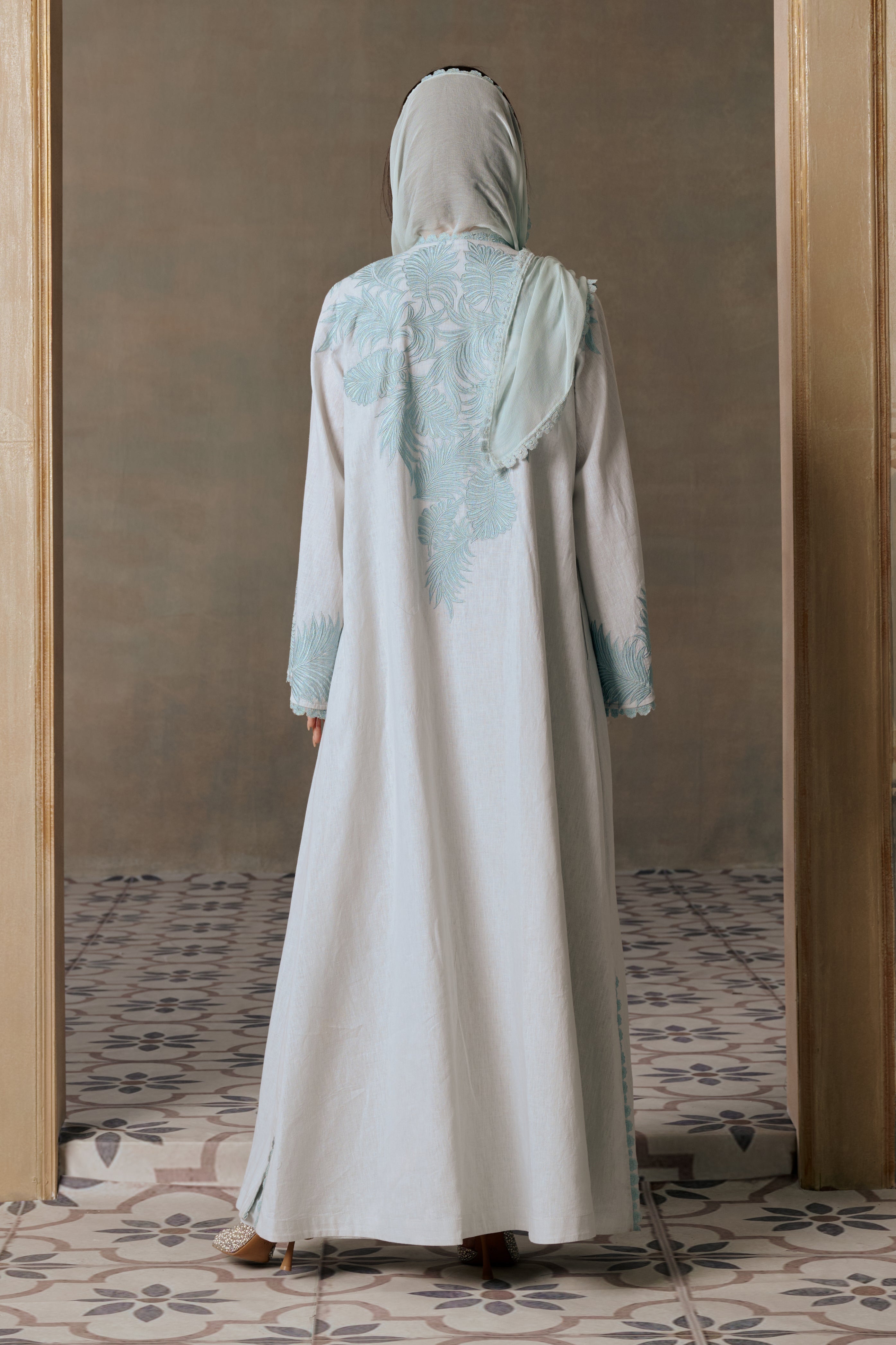 Bushayra Embroidered Abaya