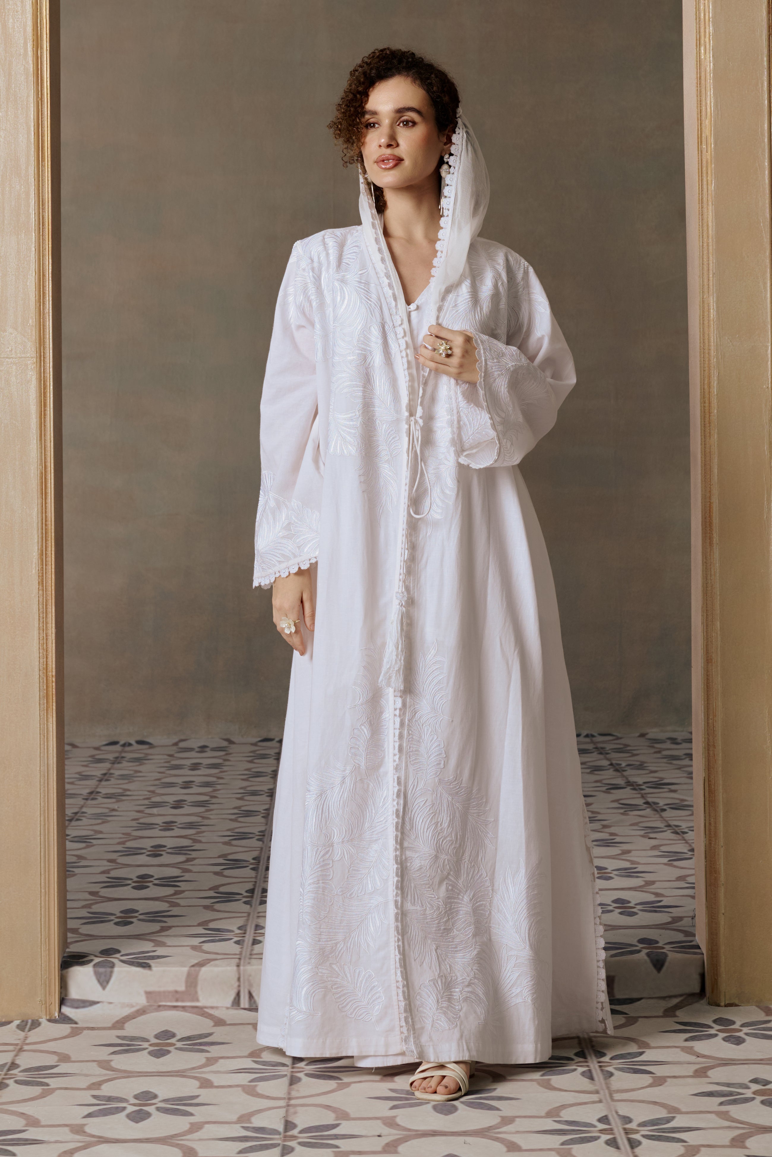 Danah Embroidered Abaya