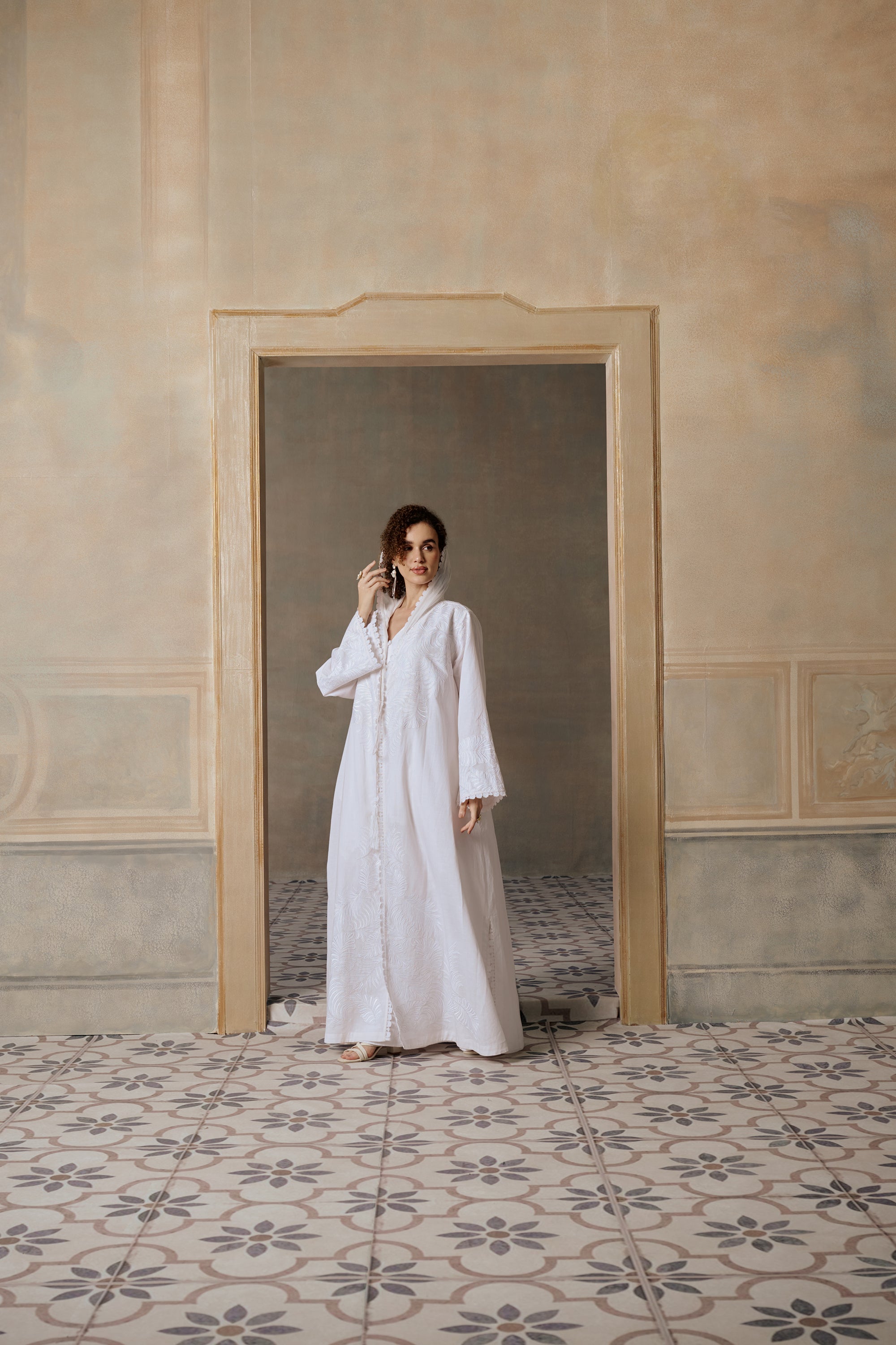 Danah Embroidered Abaya