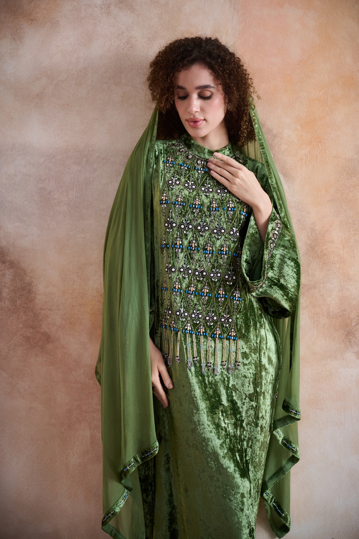 Miskah Embellished Jalabiya