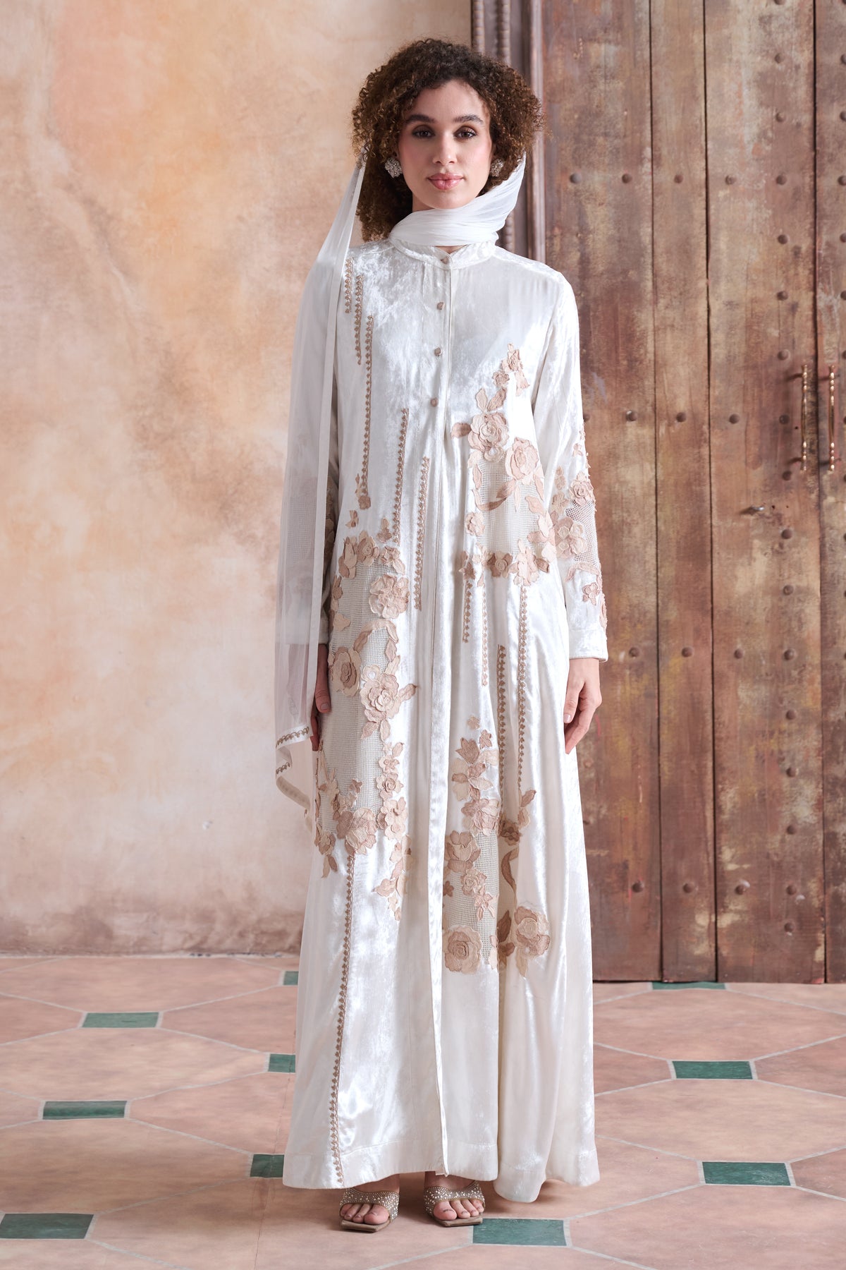 Shayma Embroidered Abaya