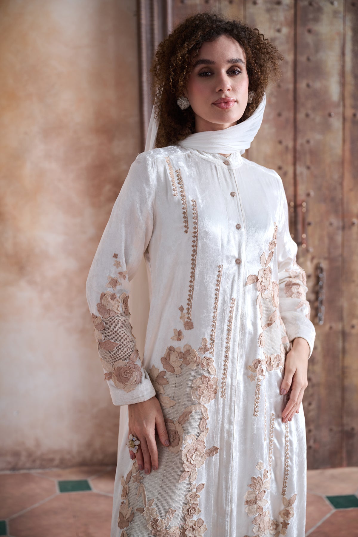 Shayma Embroidered Abaya