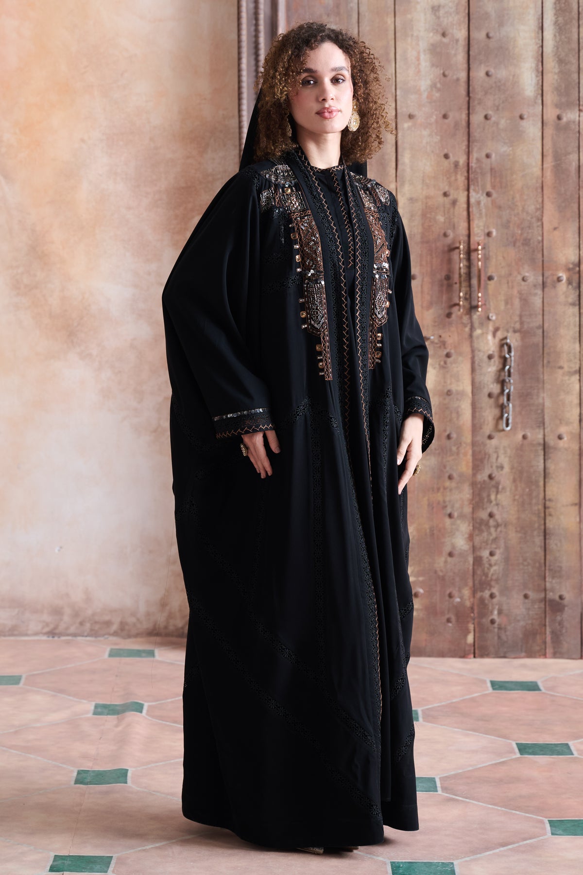 Leirasha Embellished Abaya
