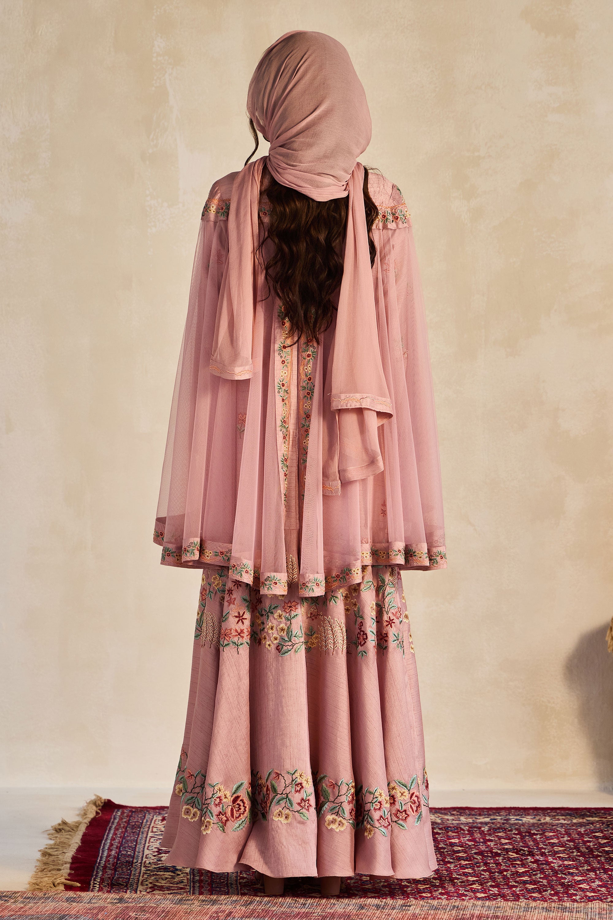 Ruwiza Embroidered Jalabiya