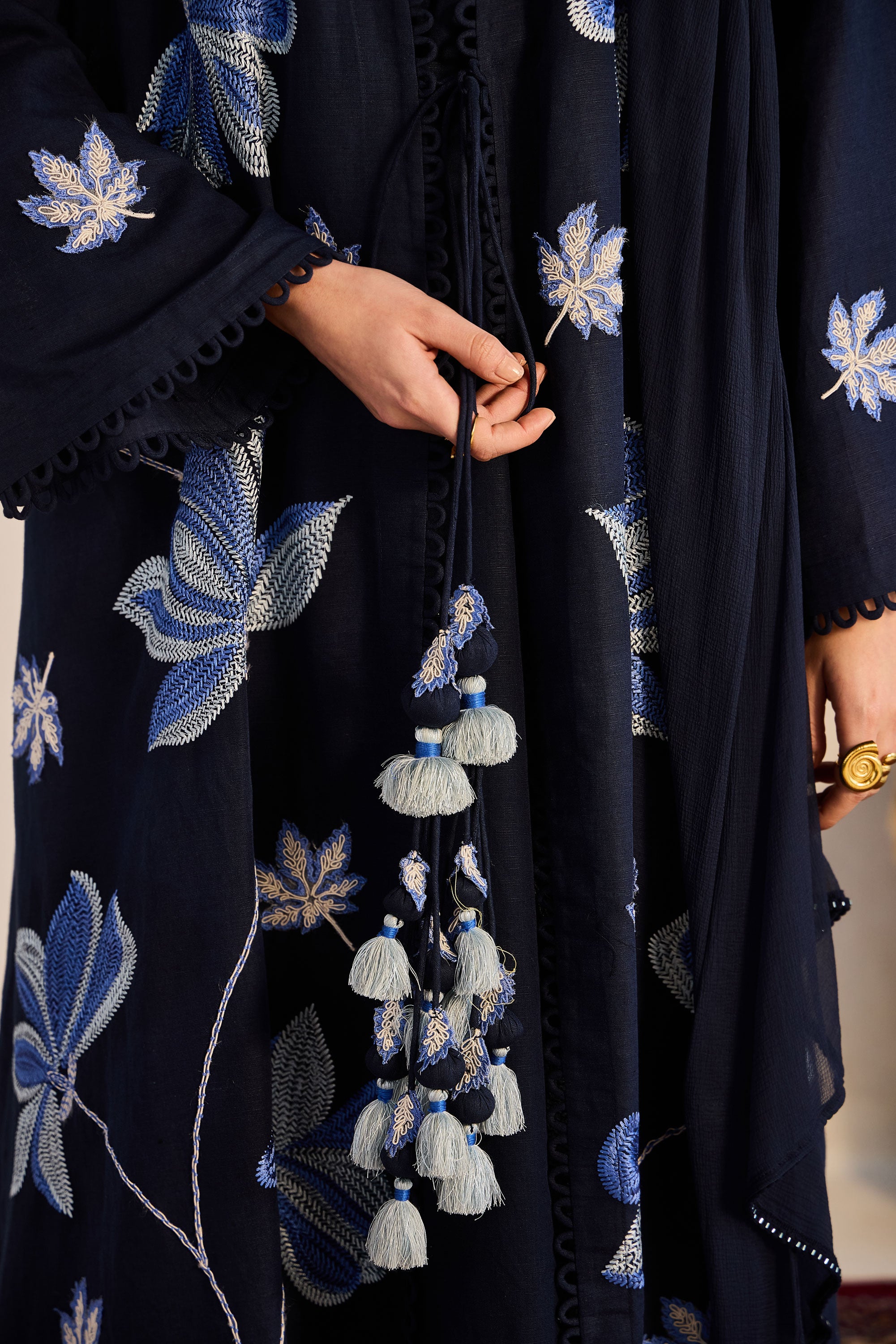 Omema Embroidered Abaya