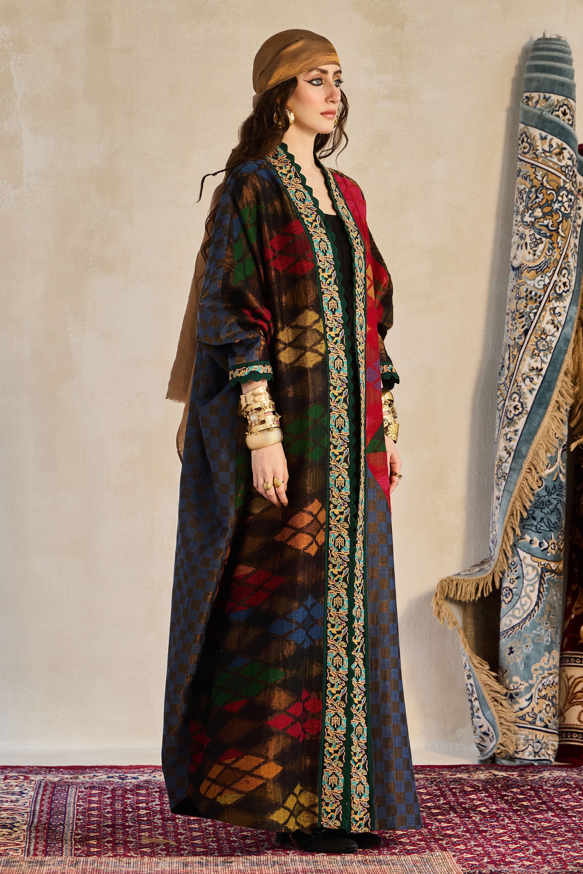 Luqyana Embroidered Abaya