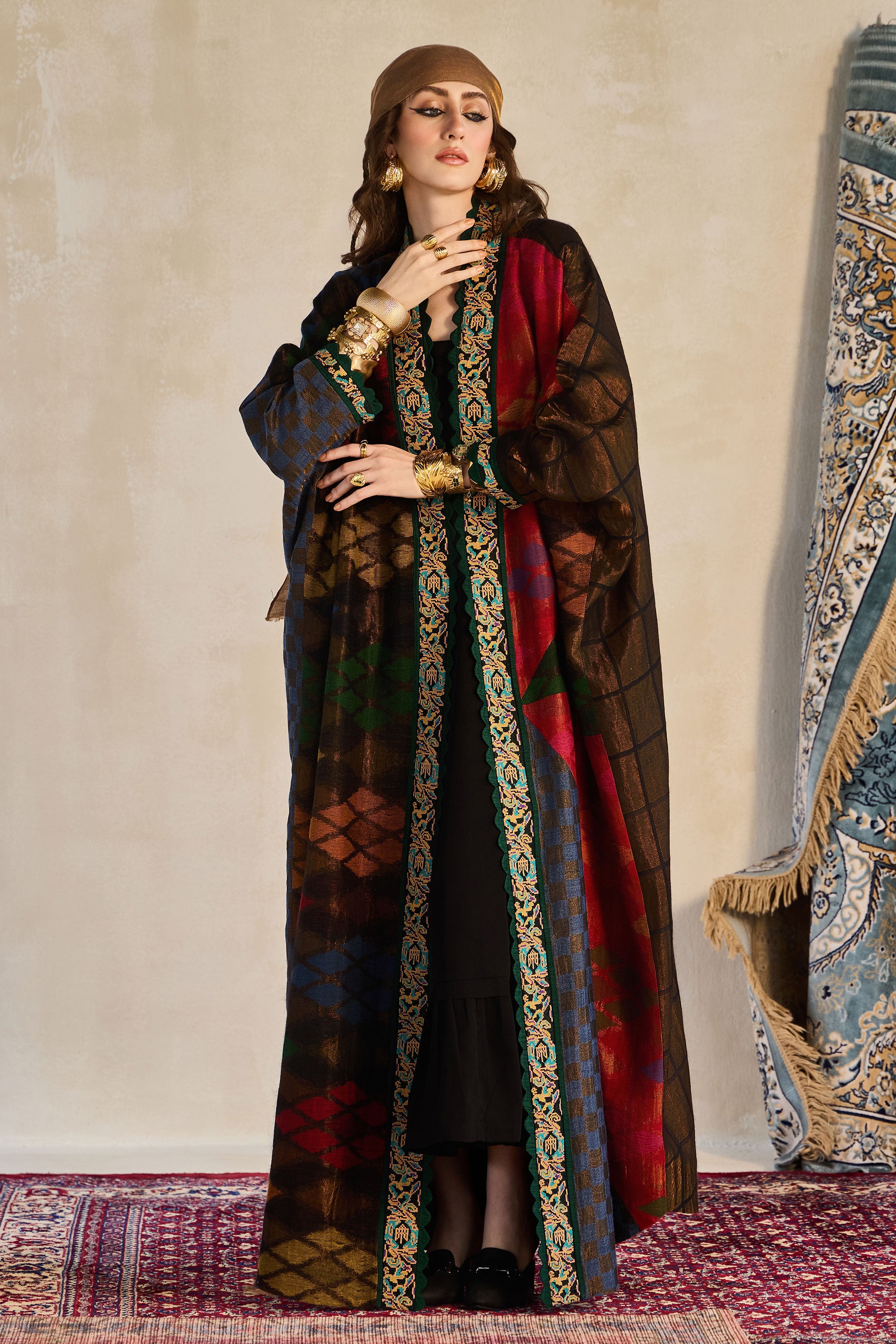 Luqyana Embroidered Abaya
