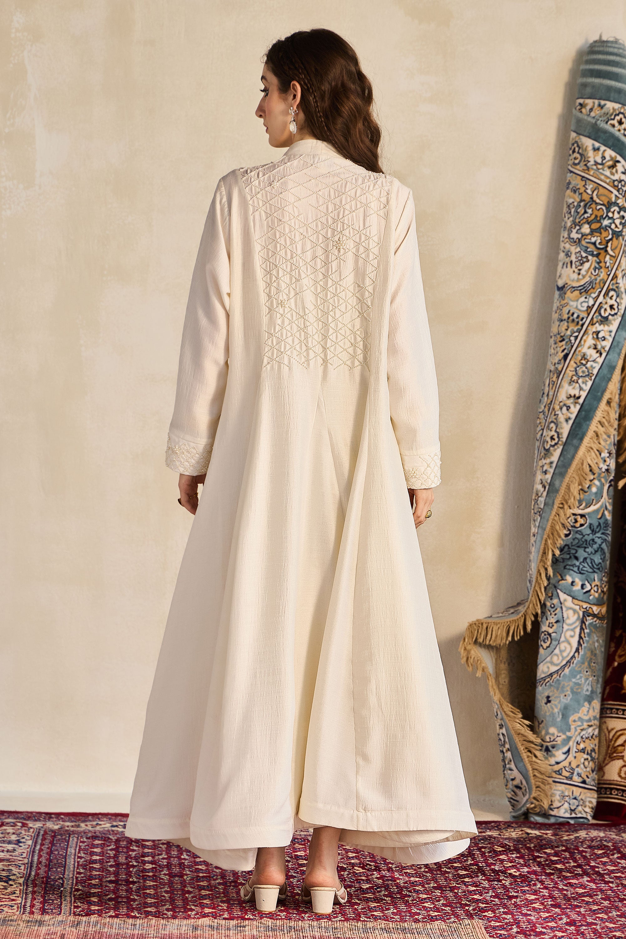 Fahmina Embroidered Abaya