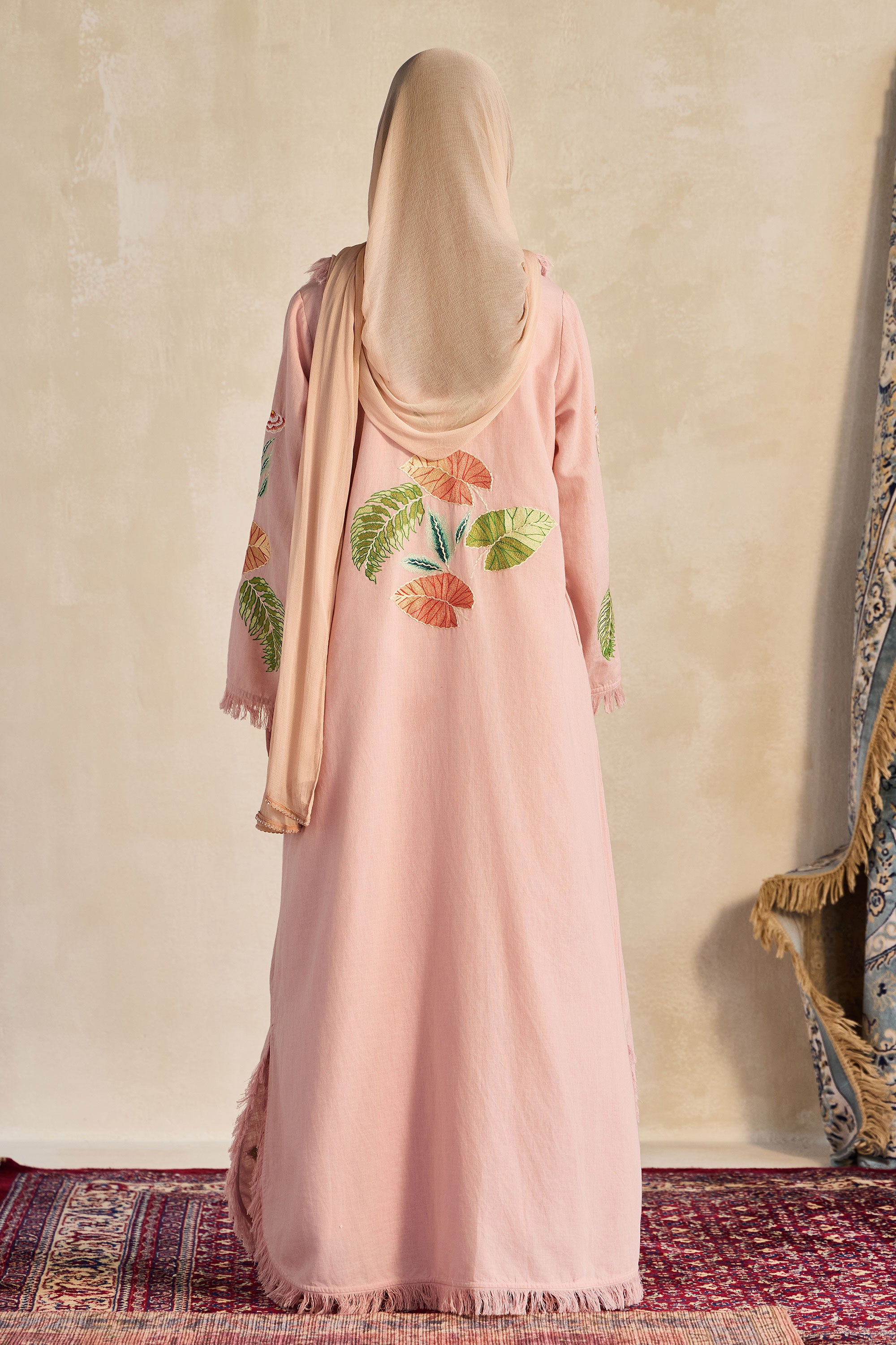 Zulfiya Embroidered Abaya