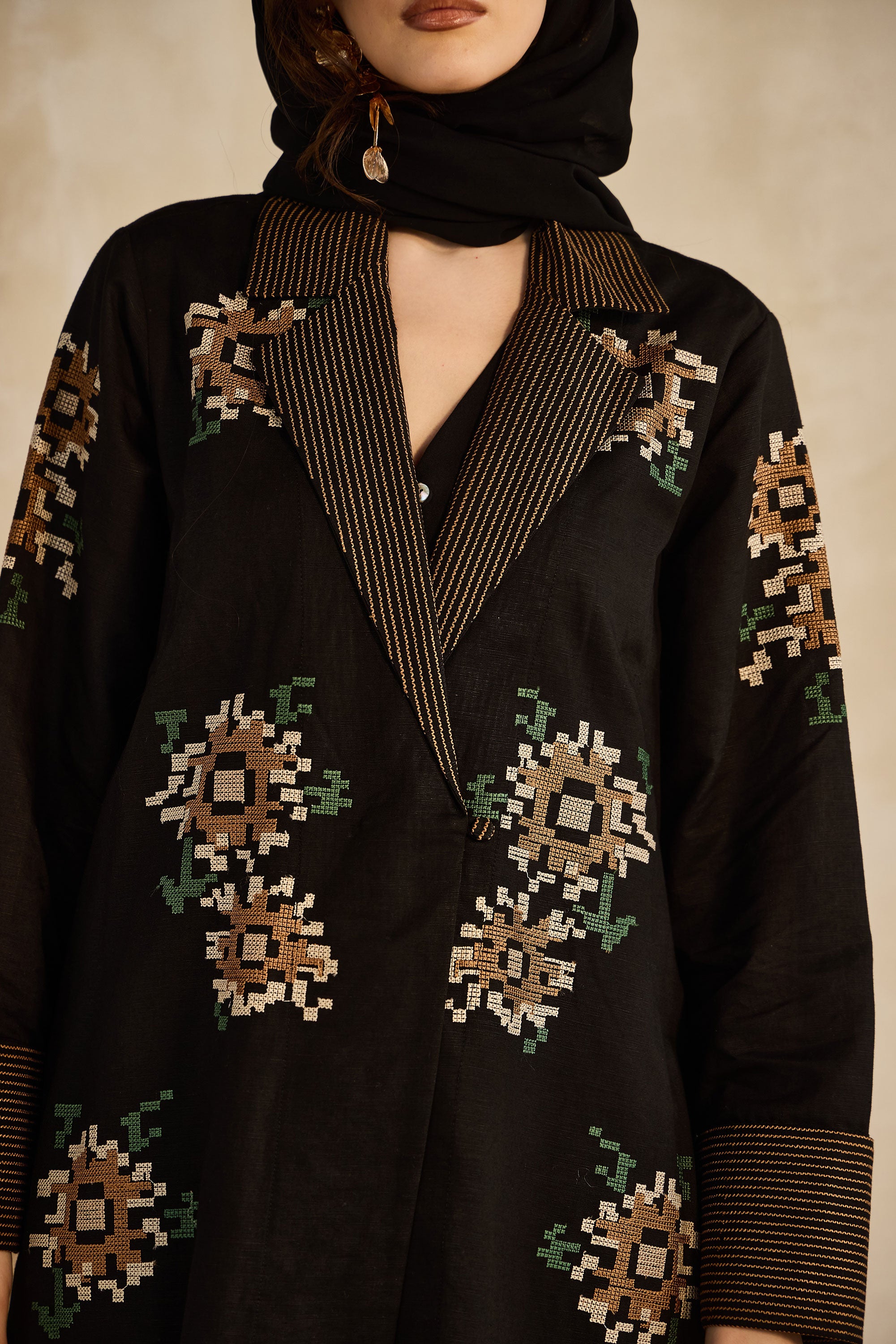 Ikhlas Embroidered Abaya