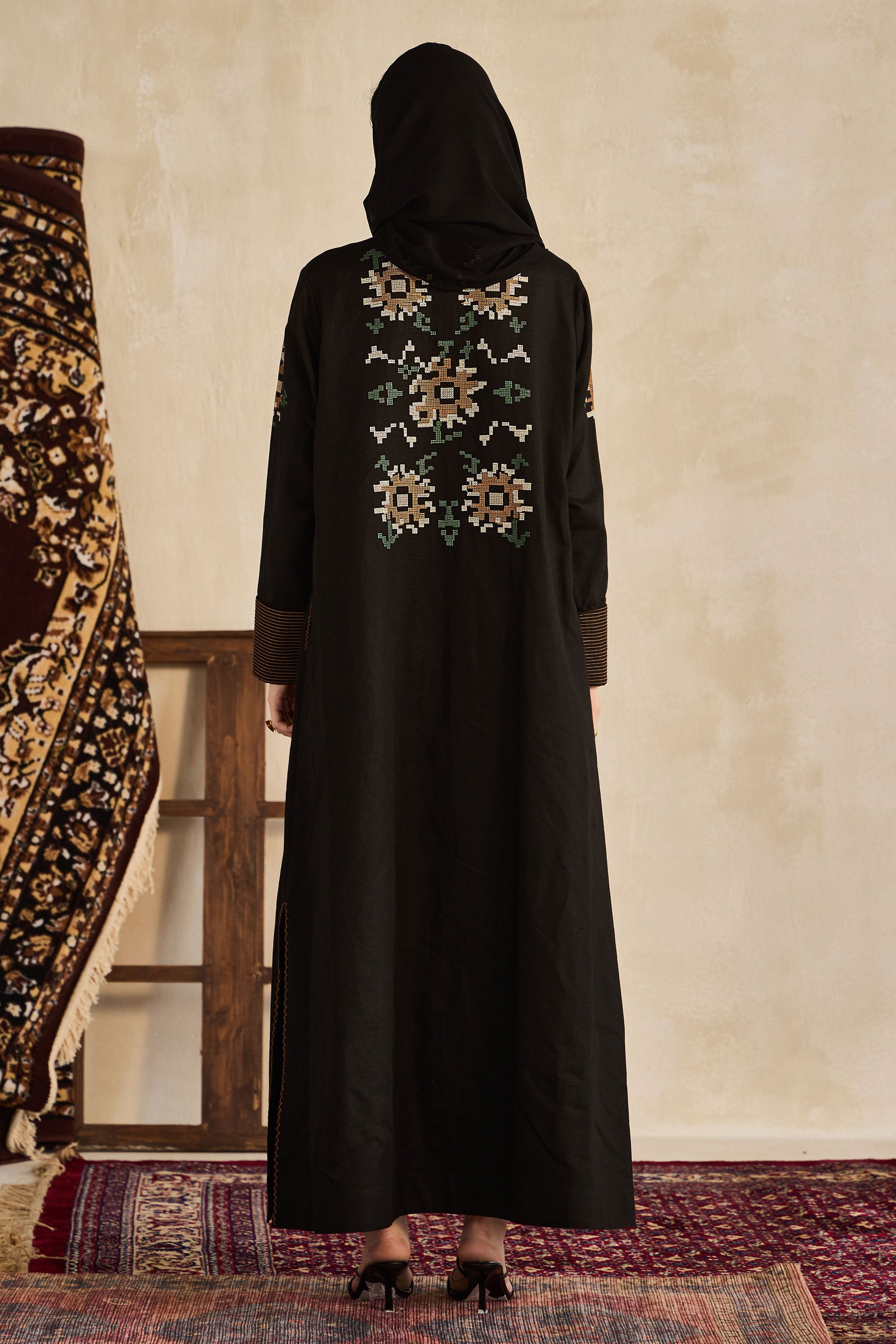 Ikhlas Embroidered Abaya
