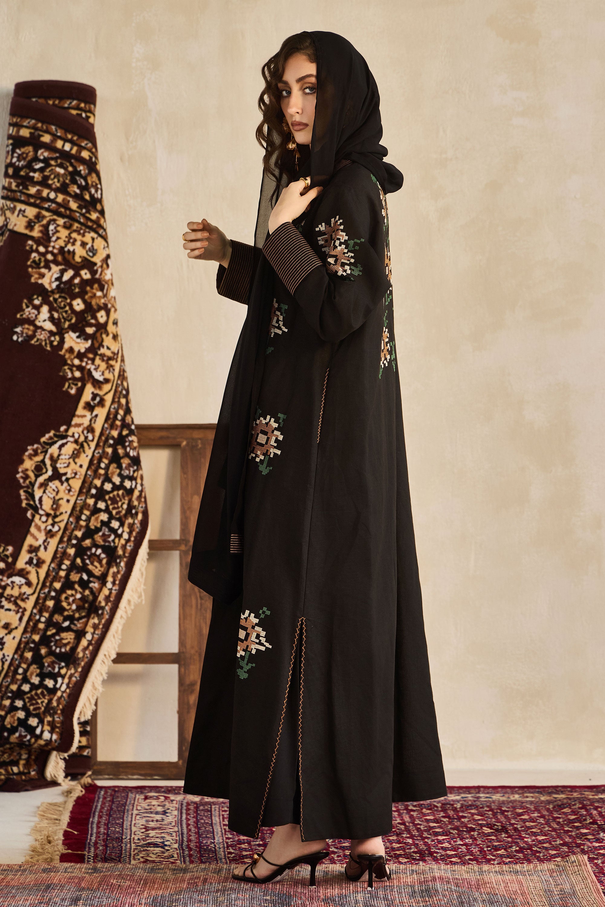 Ikhlas Embroidered Abaya