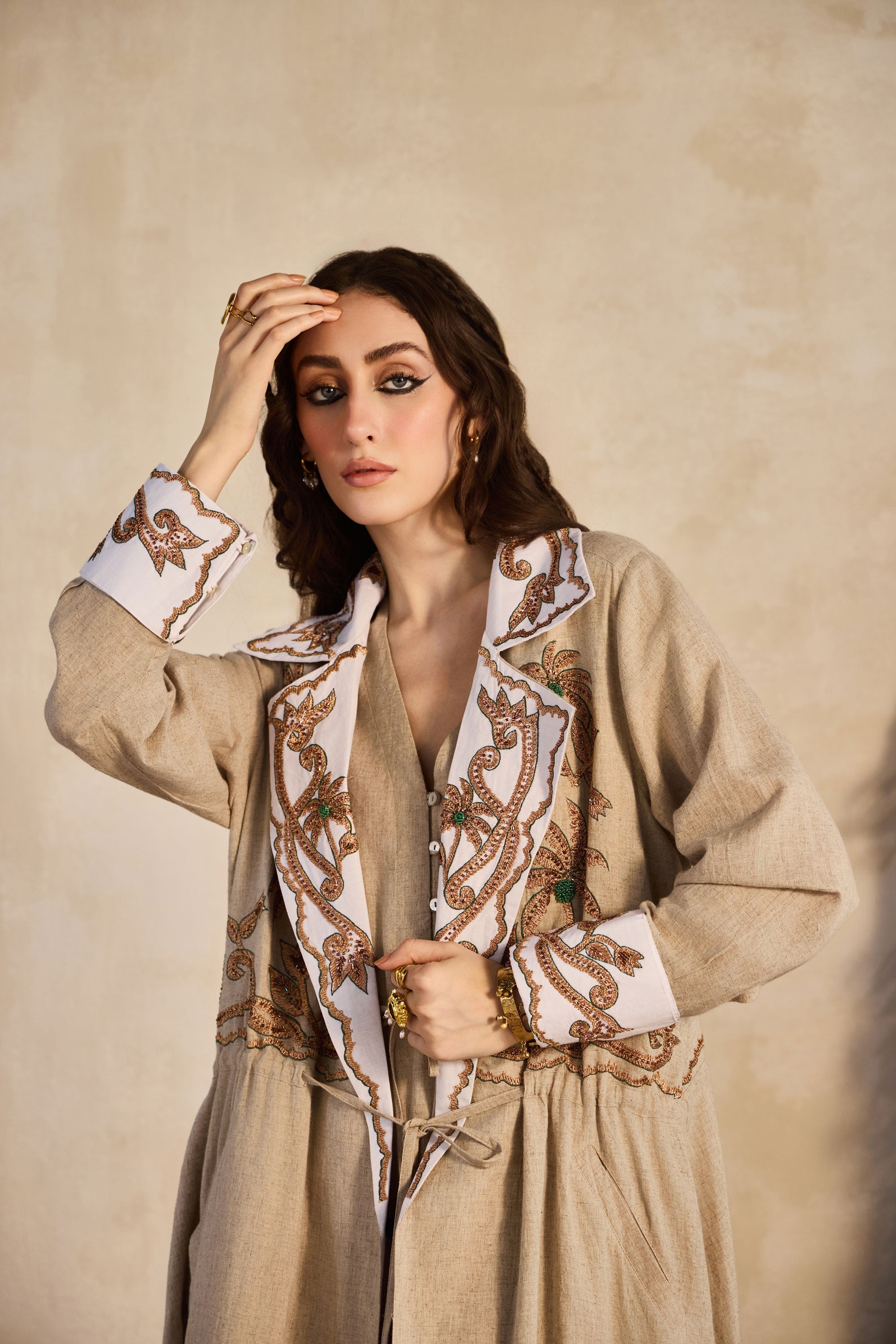 Zubaira Embroidered Abaya