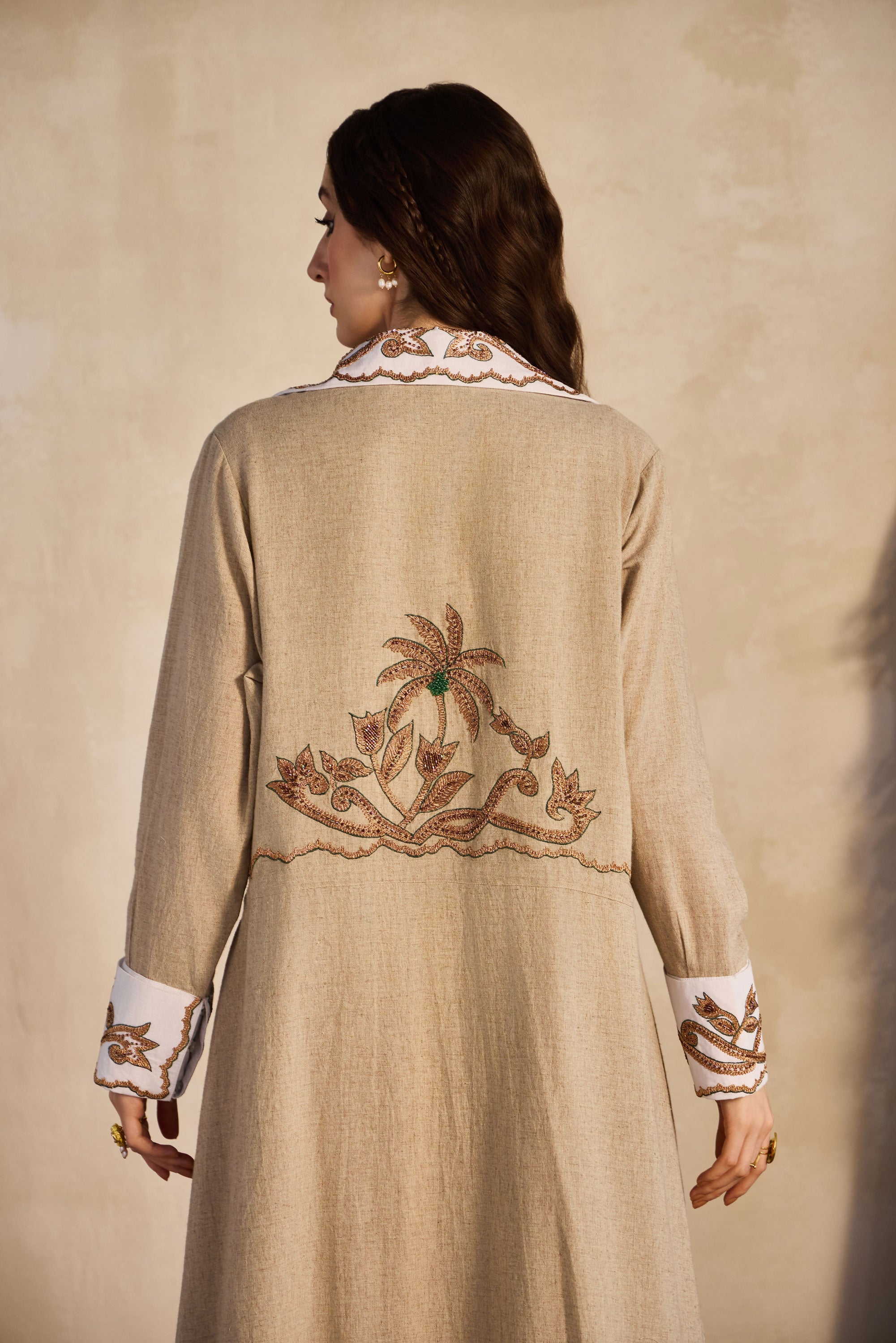 Zubaira Embroidered Abaya