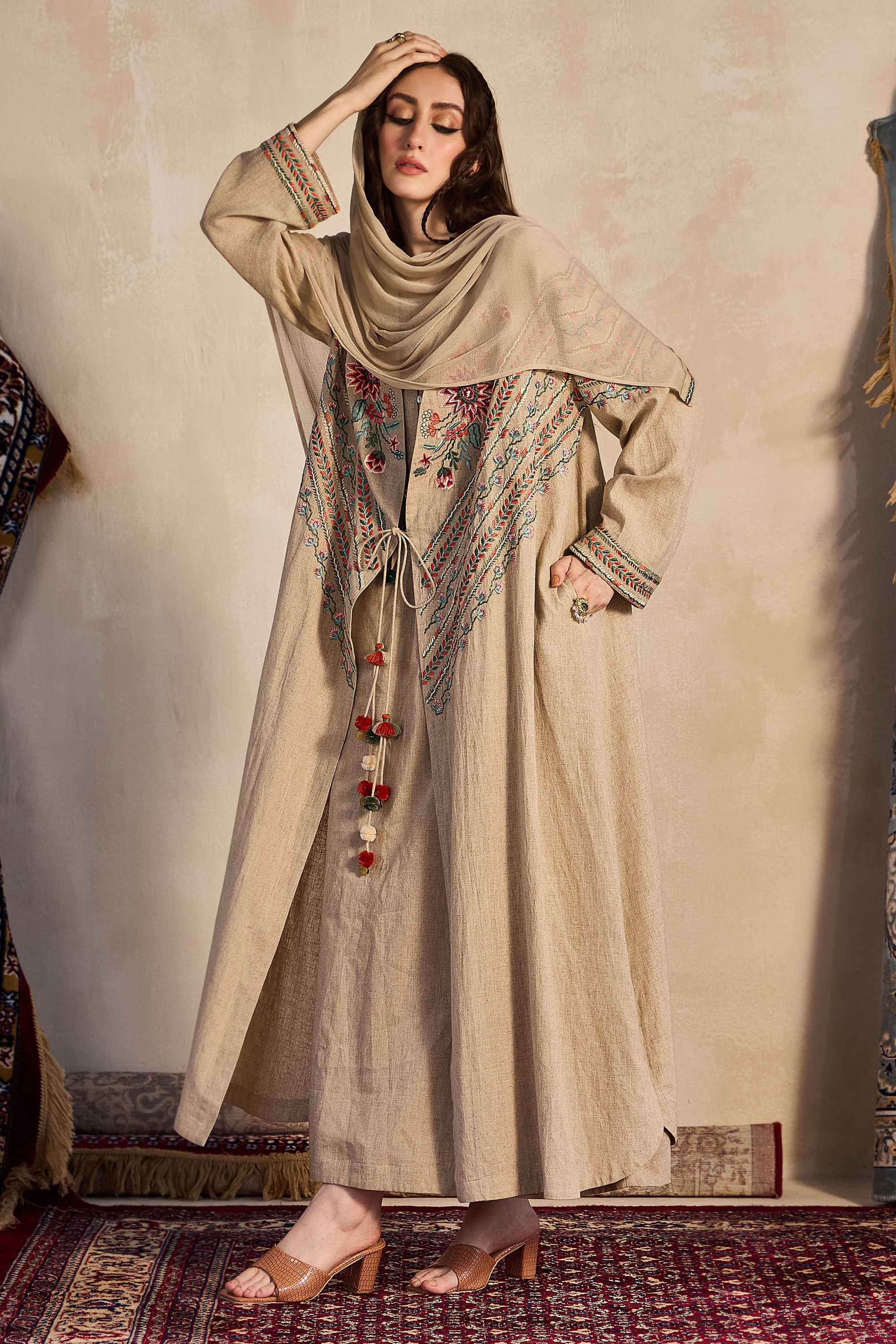 Ramniza Embroidered Abaya
