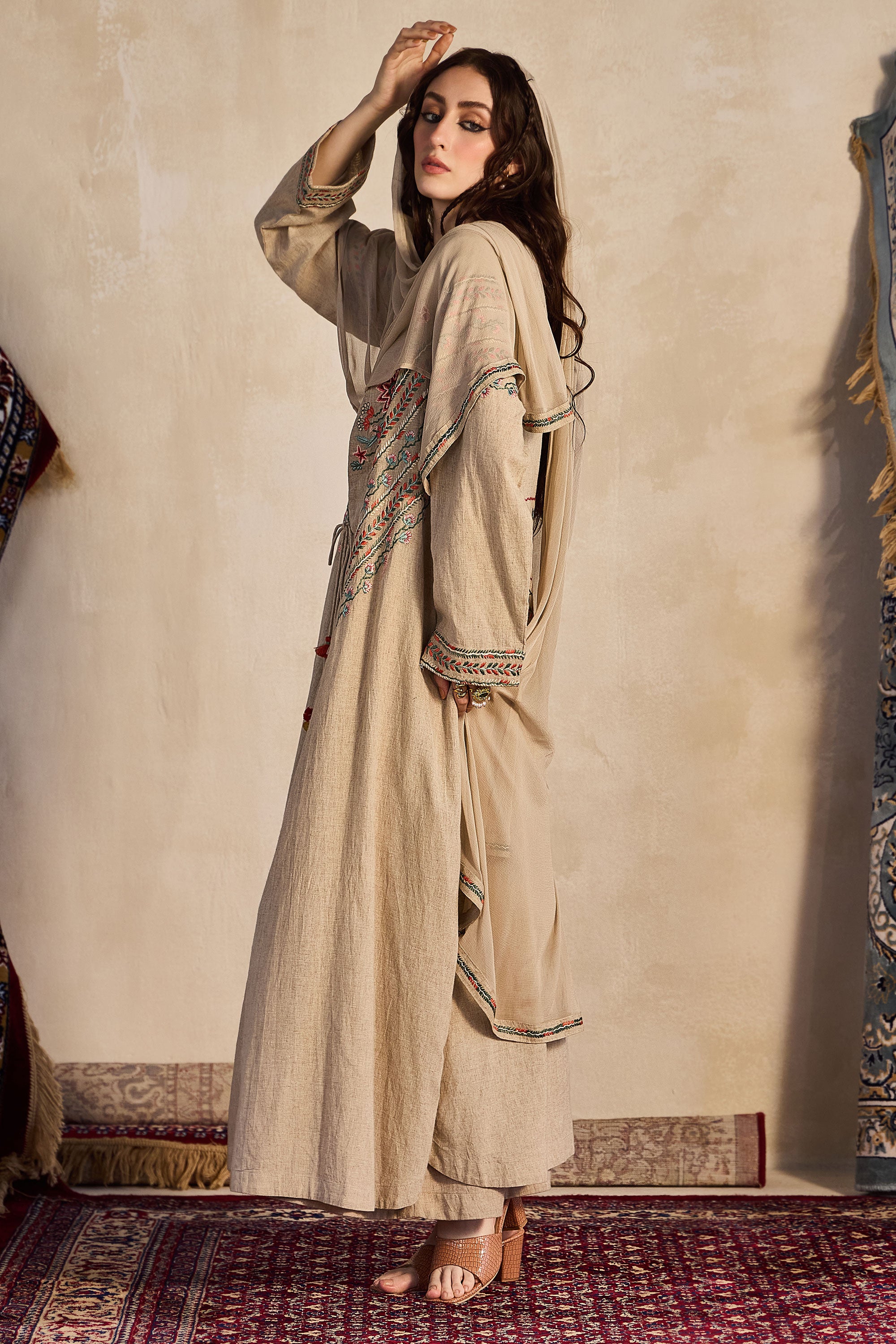 Ramniza Embroidered Abaya