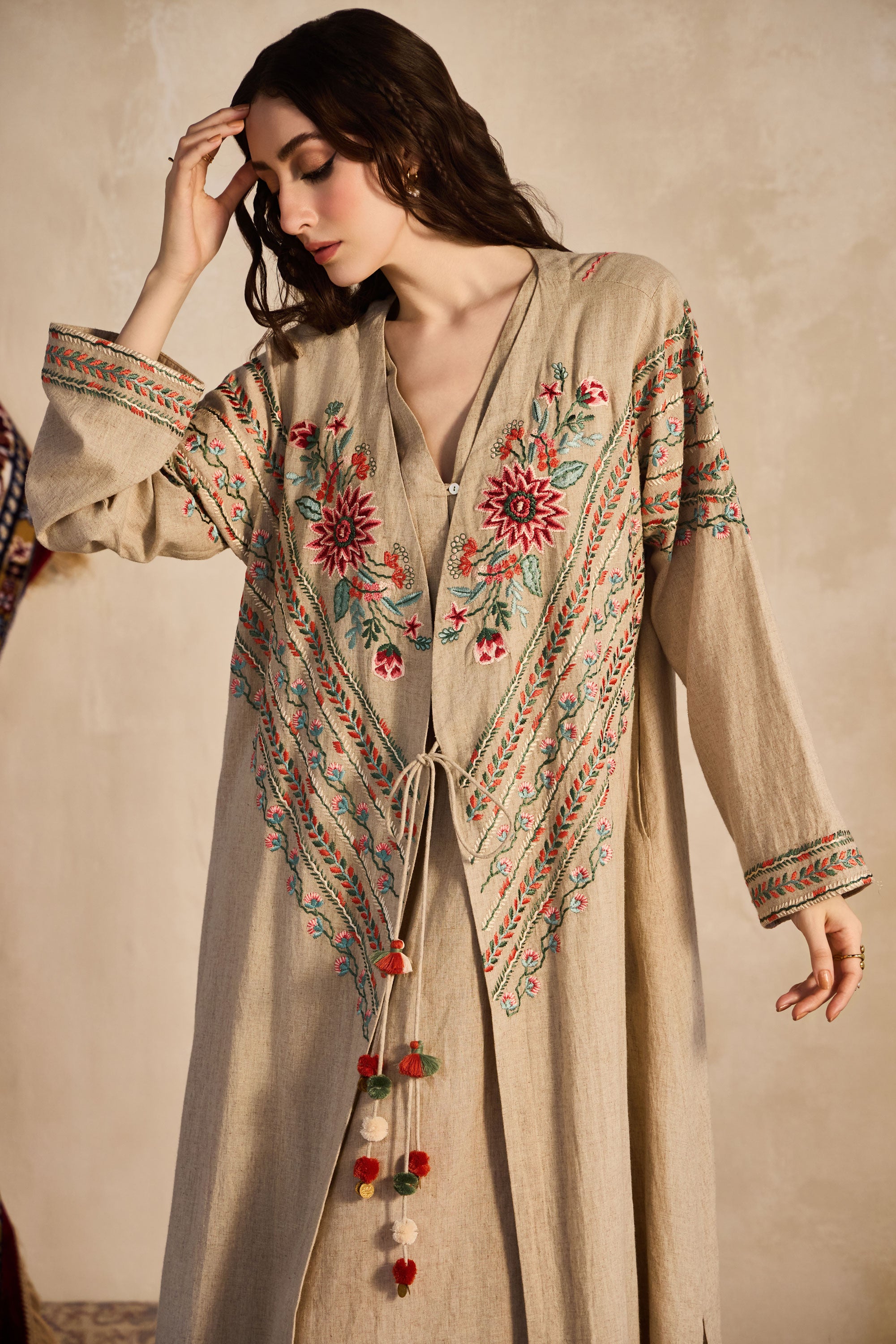 Ramniza Embroidered Abaya