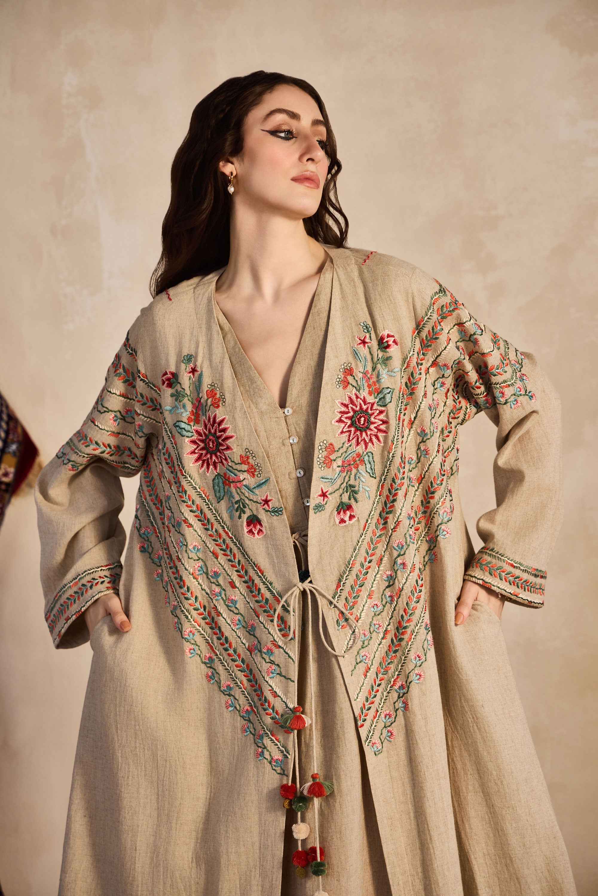 Ramniza Embroidered Abaya