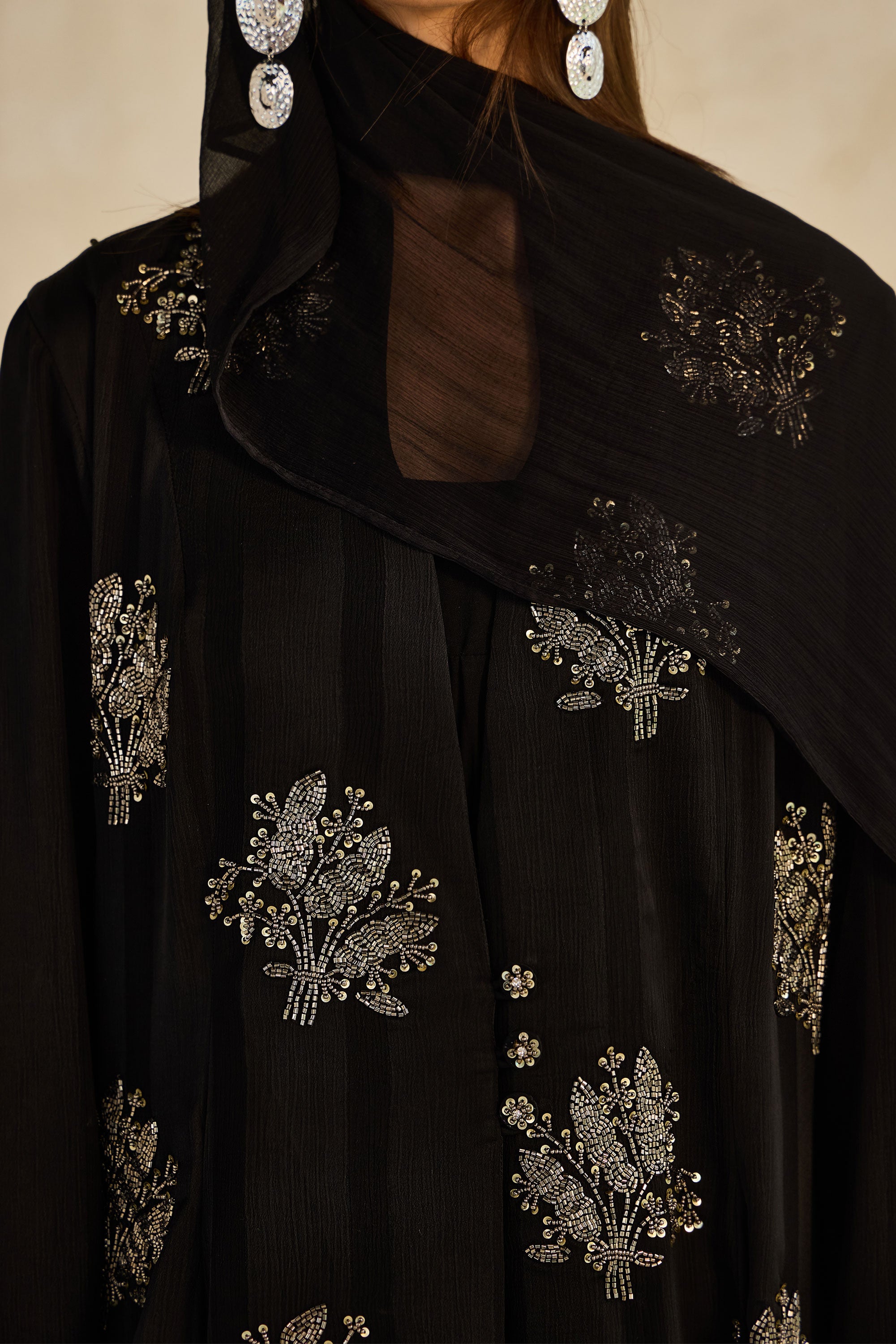 Kawkab Embellished Abaya