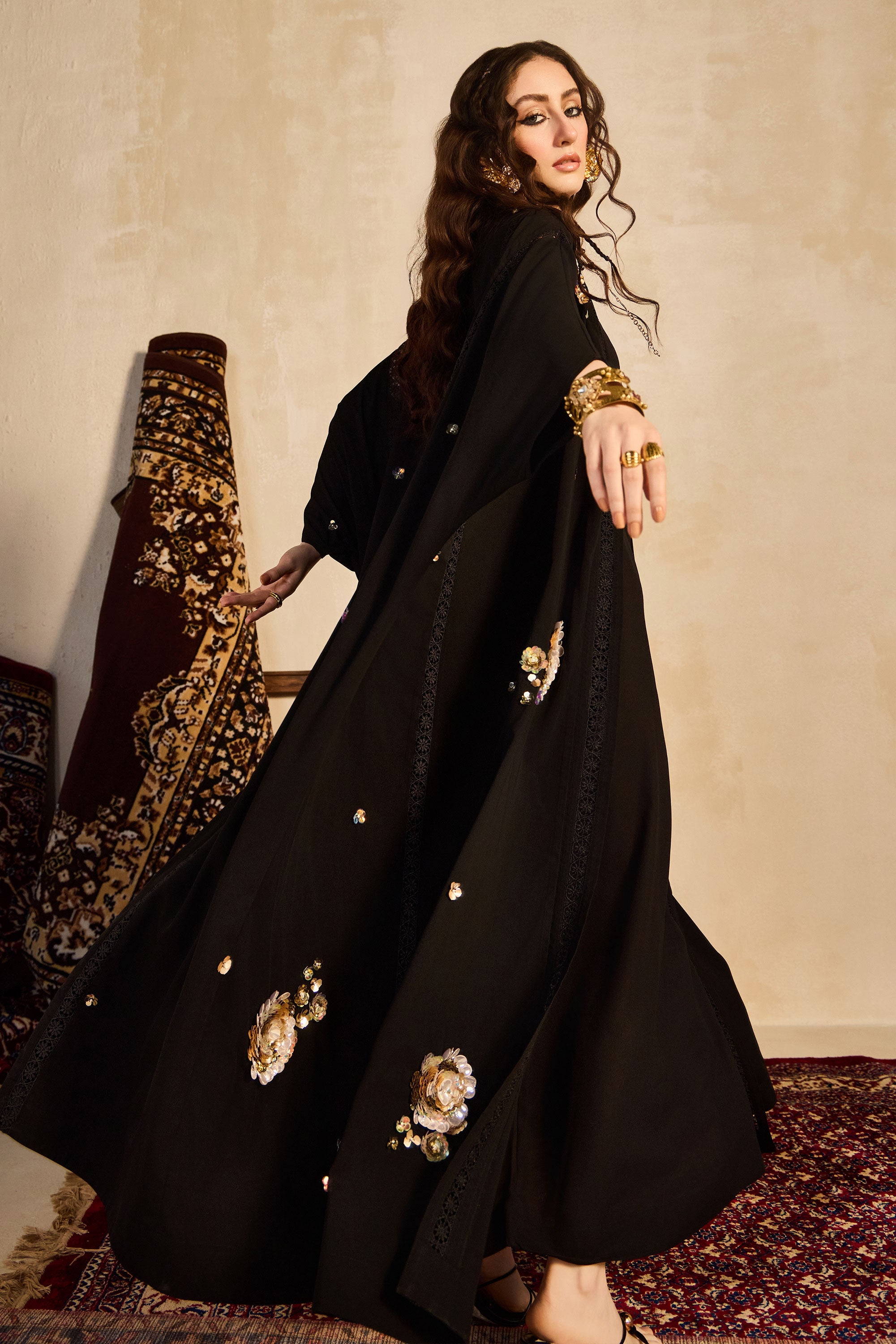 Maazah Embellished Abaya