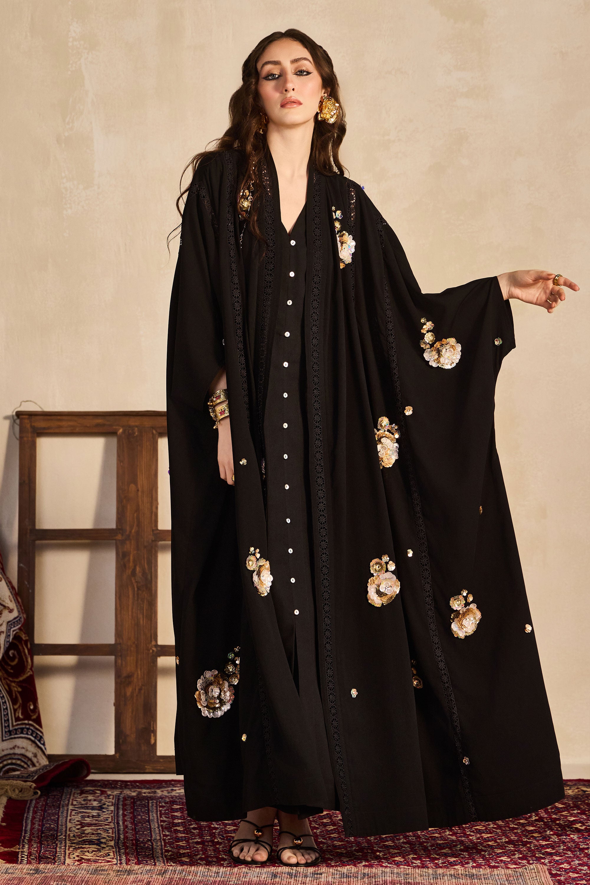 Maazah Embellished Abaya