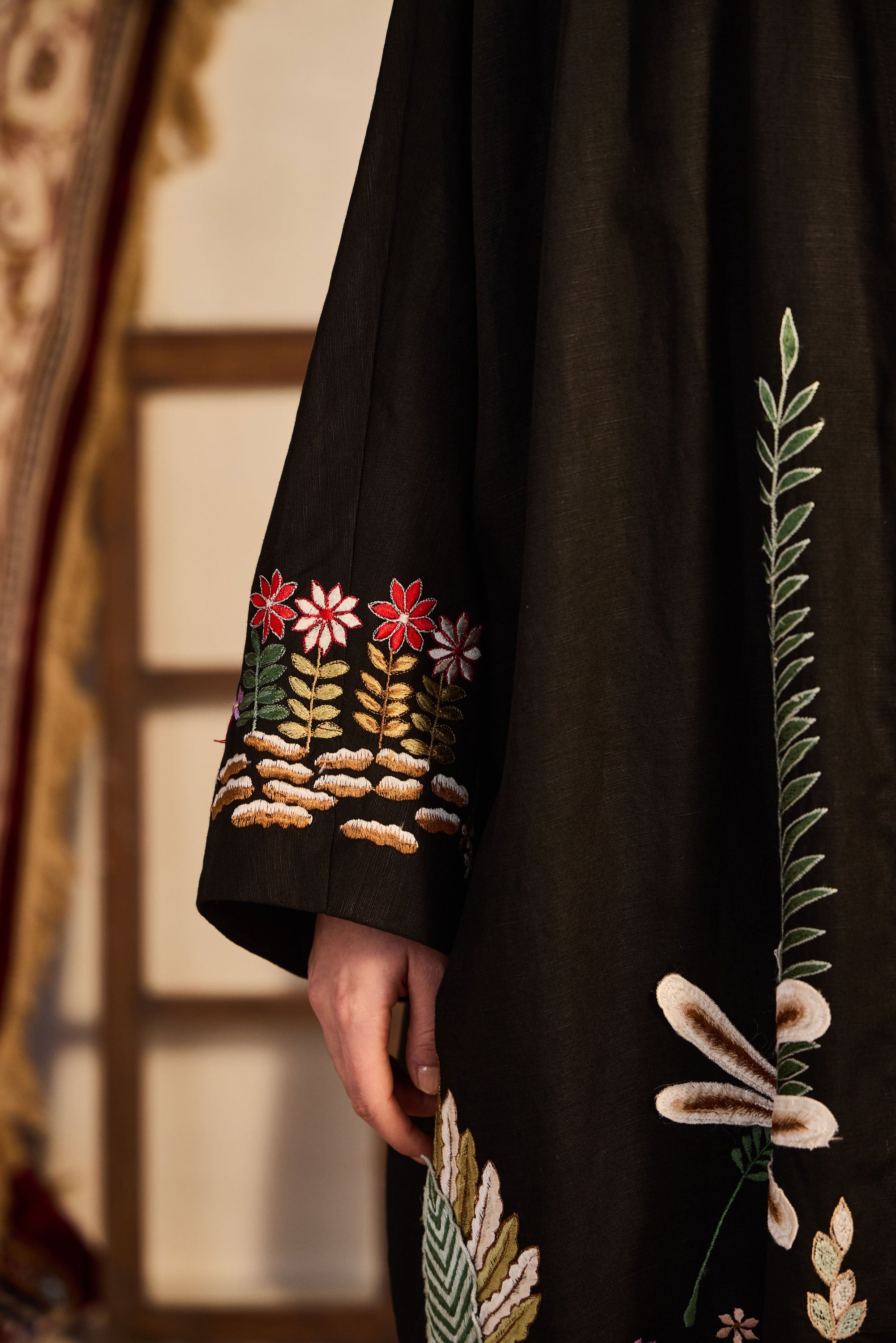 Jawaher Embroidered Abaya