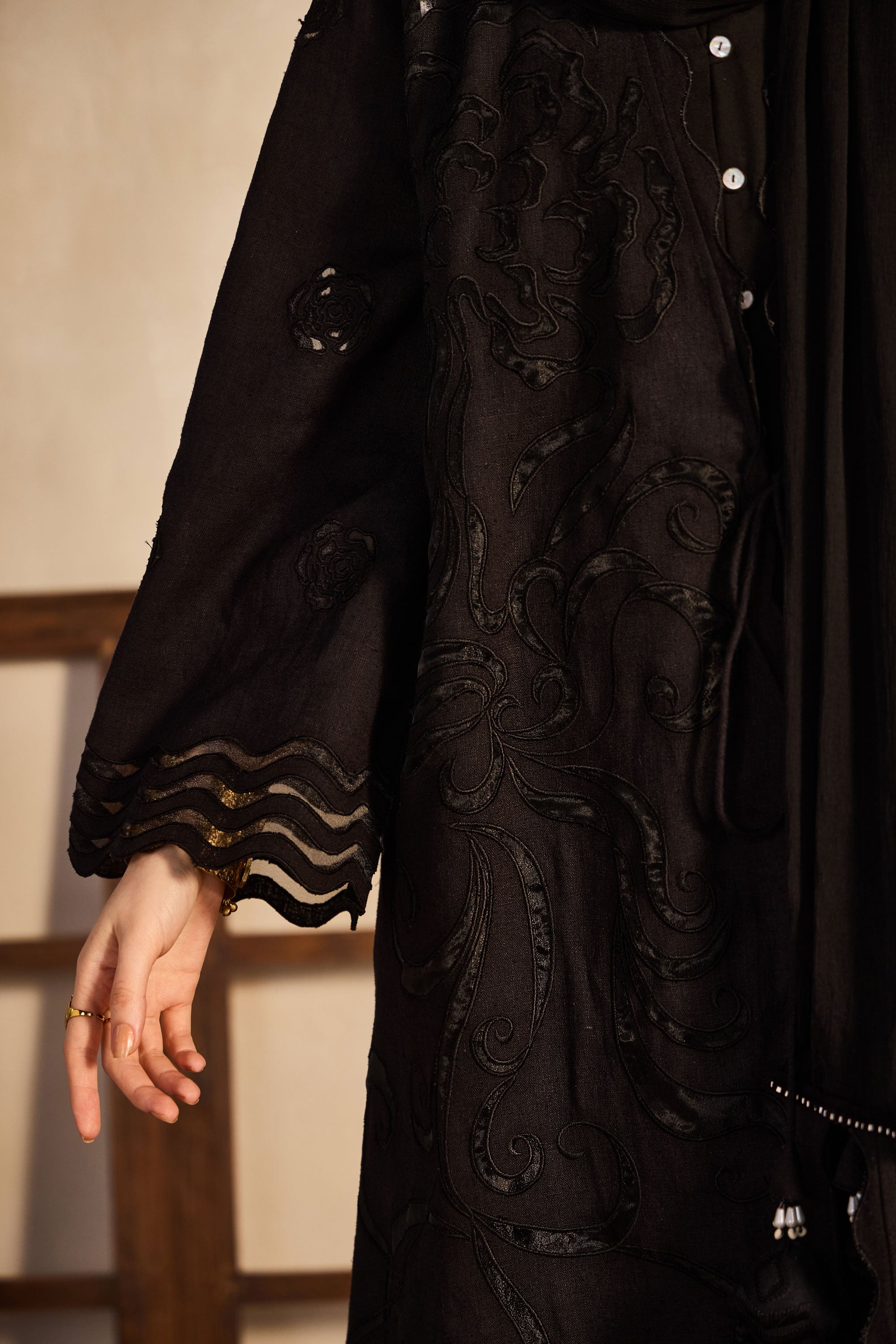 Maymouna Embroidered Abaya