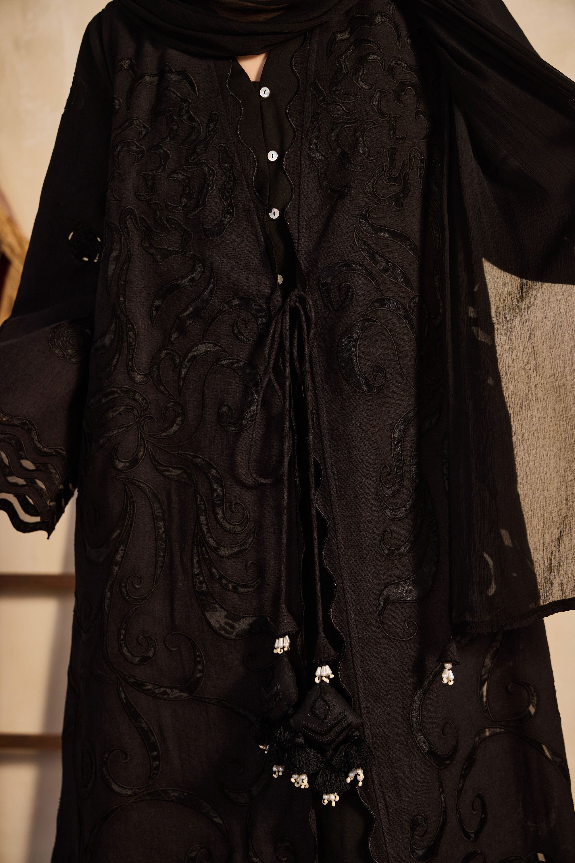 Maymouna Embroidered Abaya