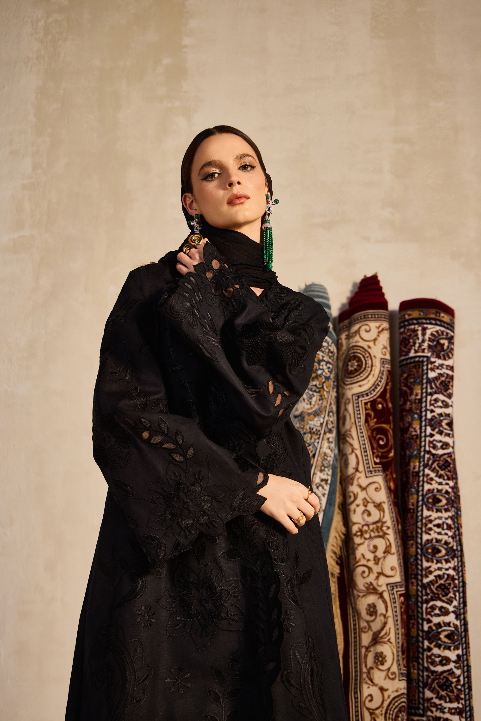 Eiman Embroidered Abaya