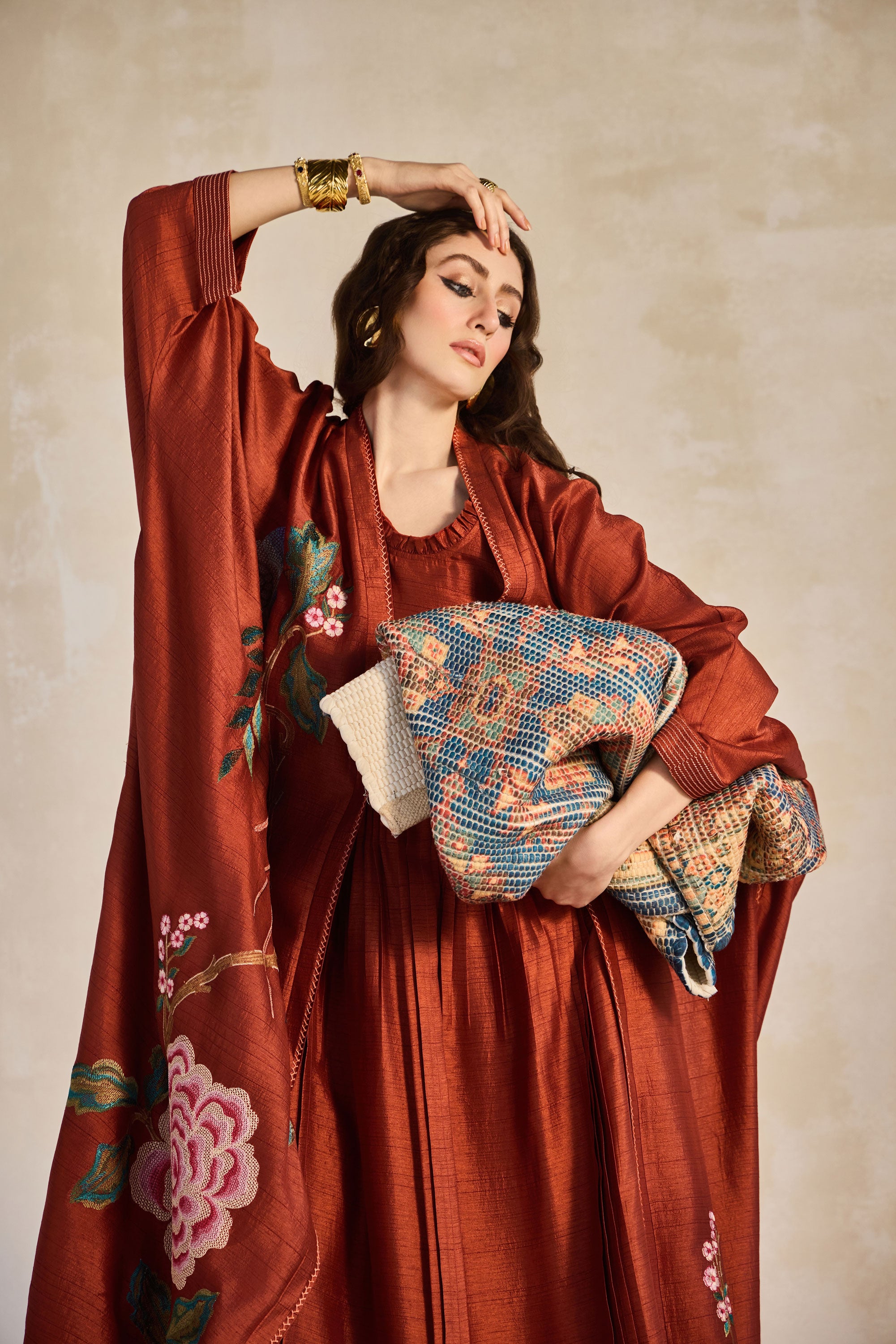 Naeema Embroidered Abaya