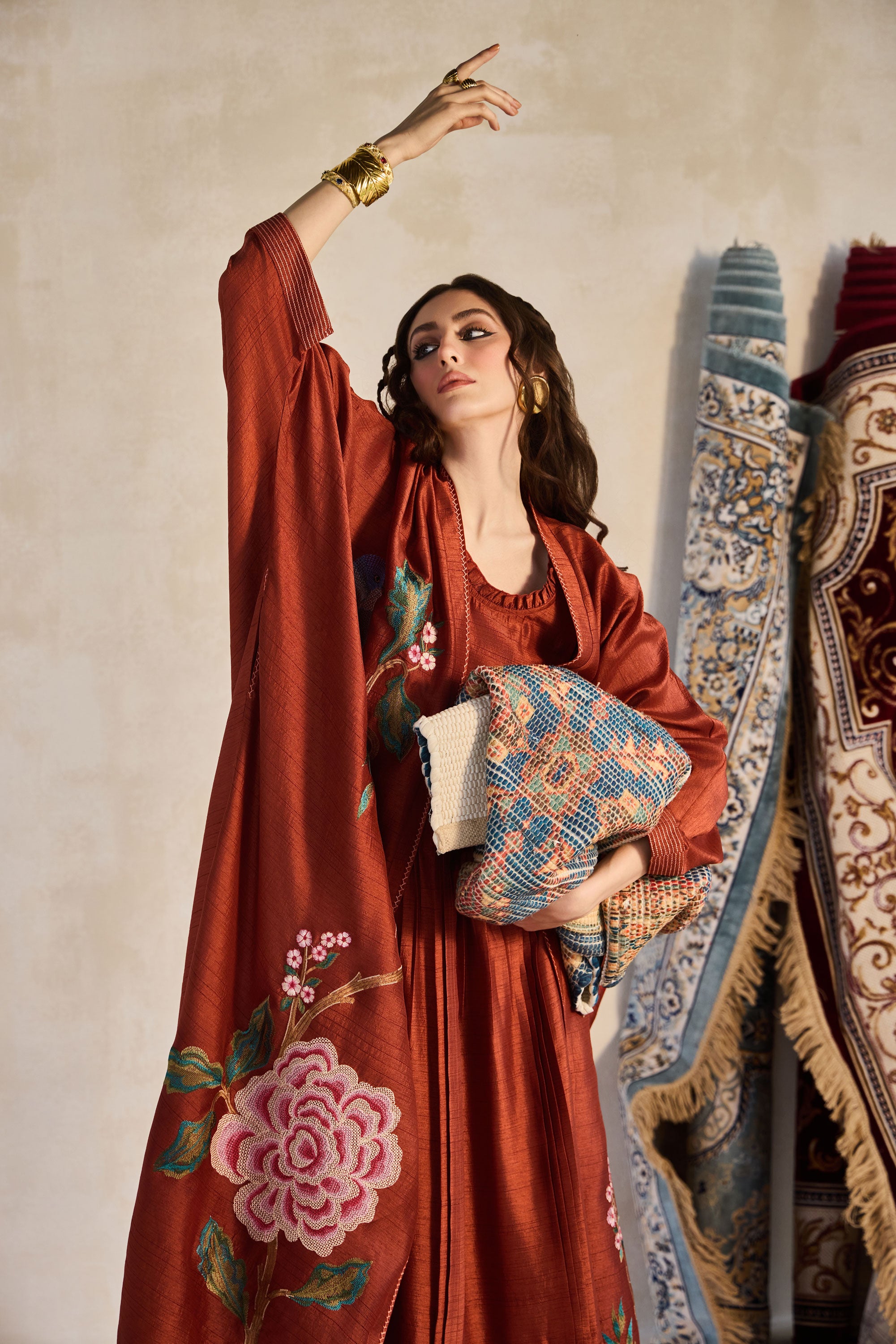 Naeema Embroidered Abaya