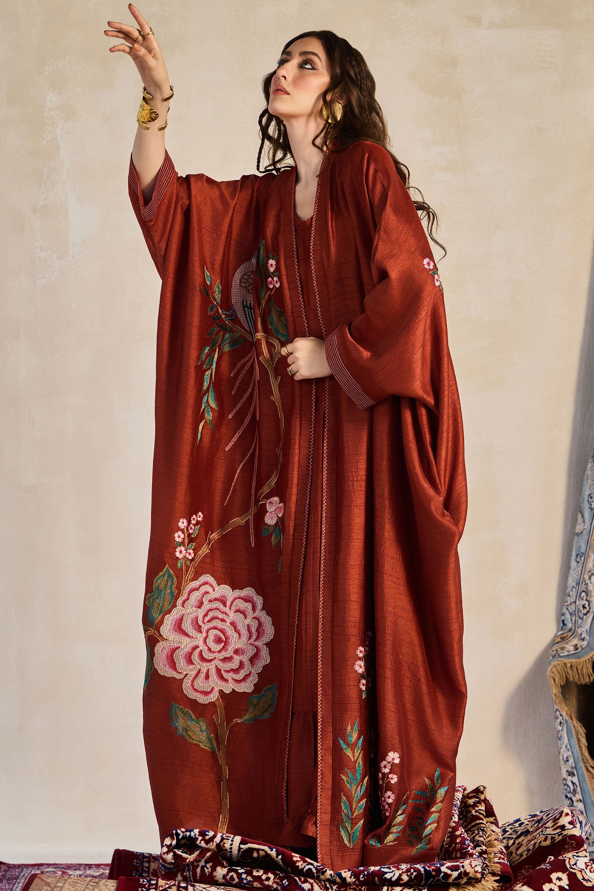 Naeema Embroidered Abaya