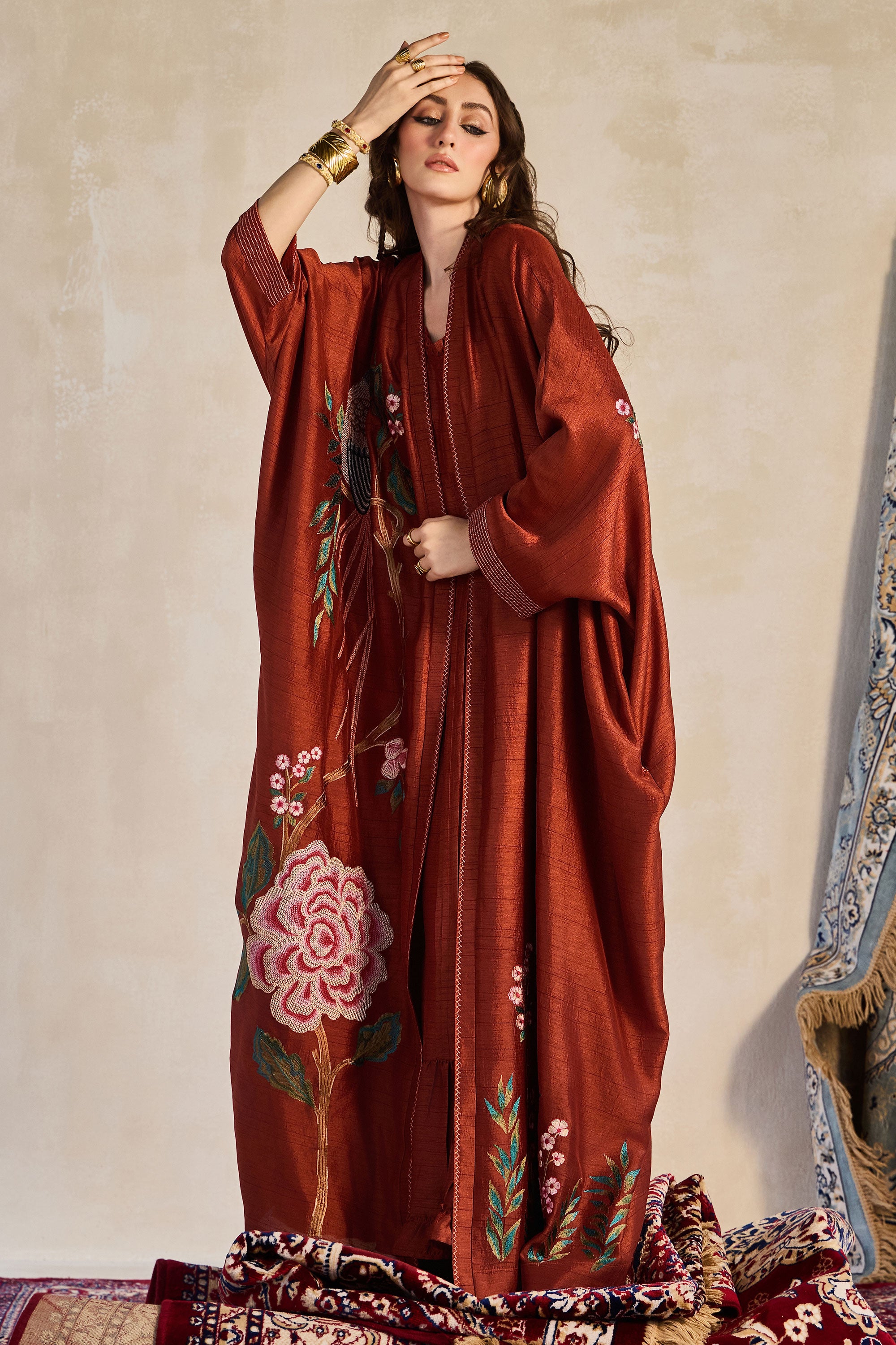 Naeema Embroidered Abaya