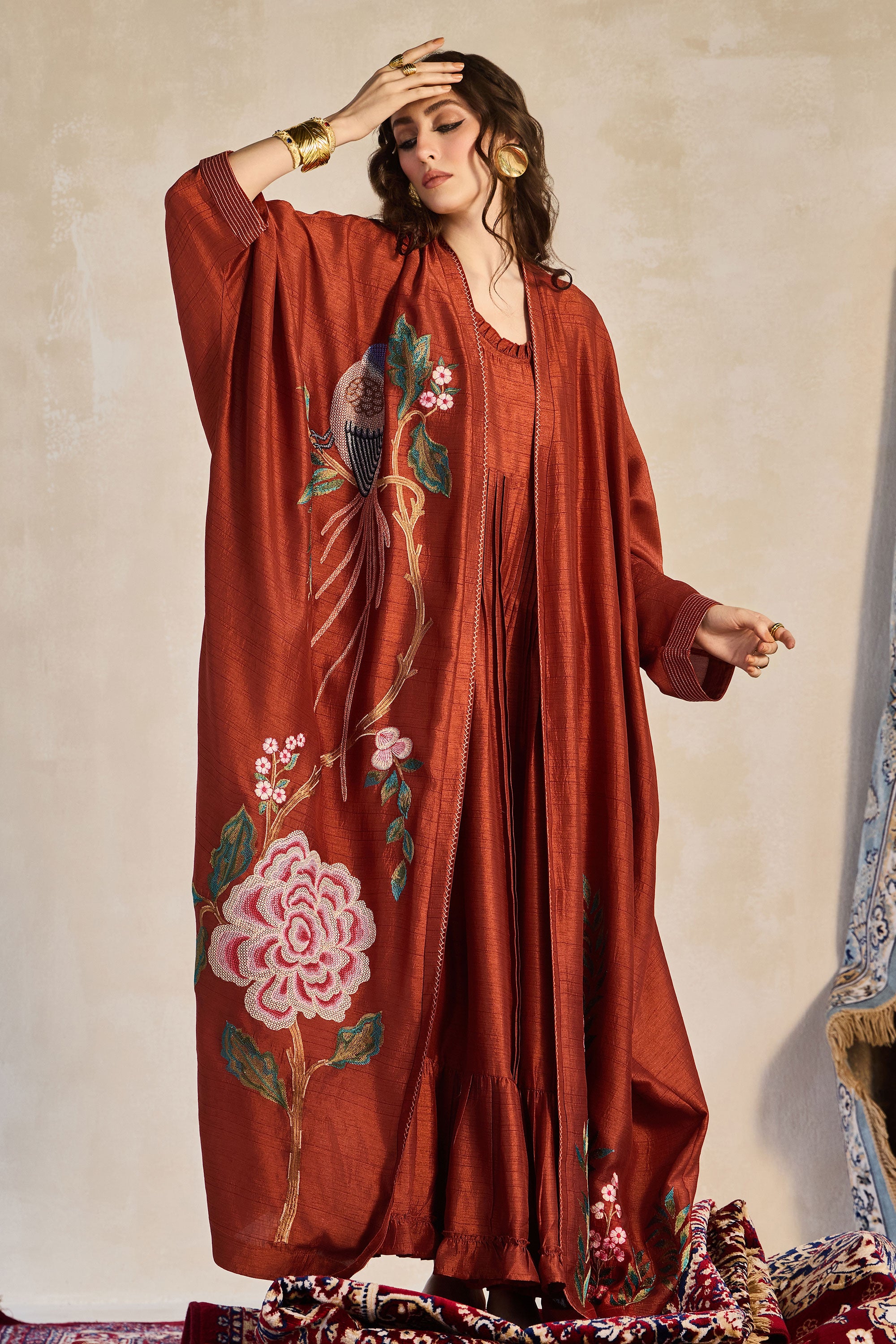Naeema Embroidered Abaya