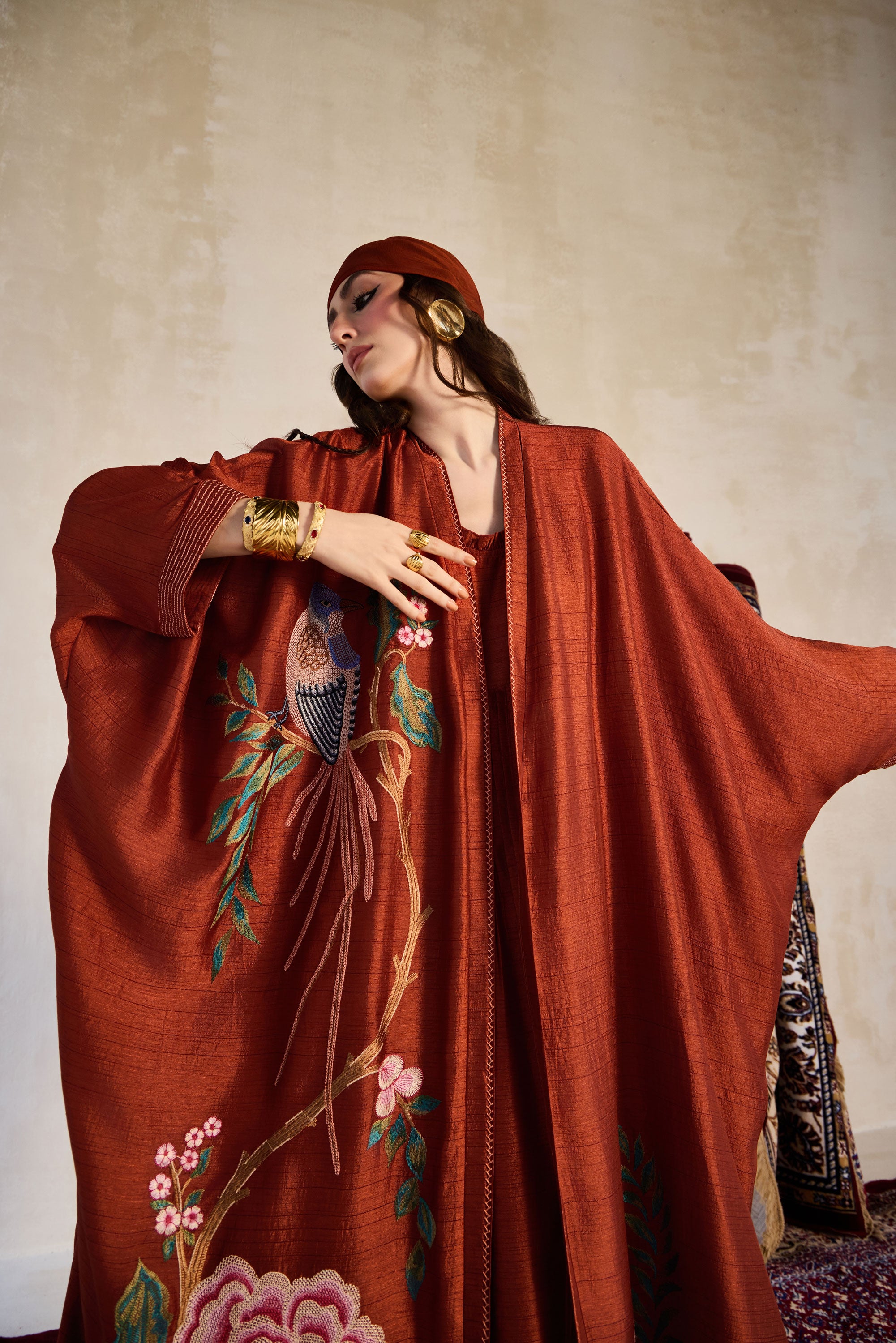 Naeema Embroidered Abaya