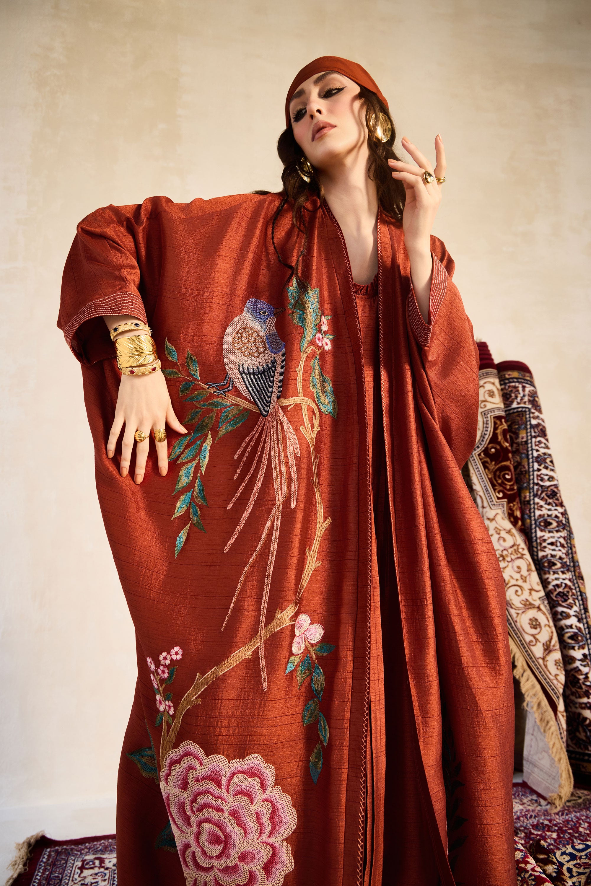 Naeema Embroidered Abaya