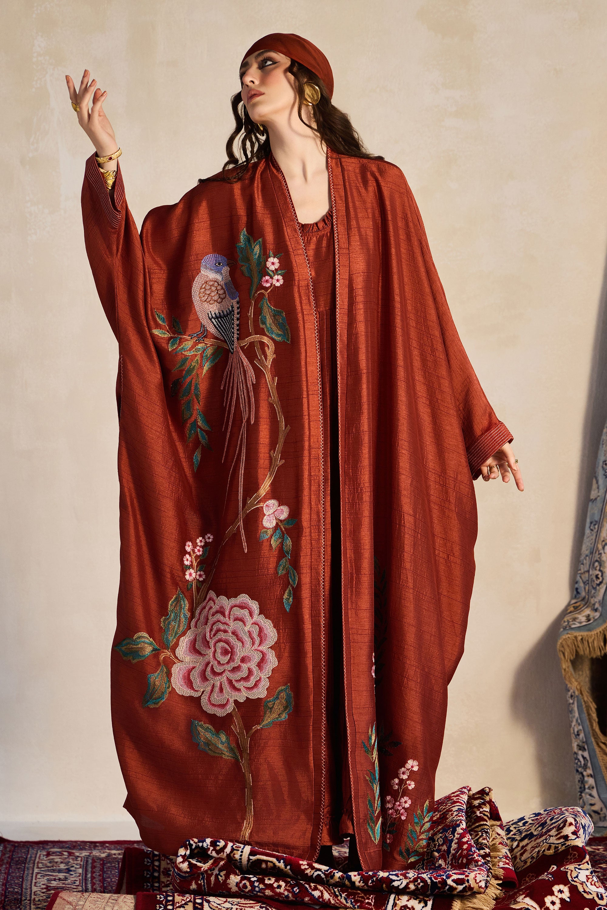 Naeema Embroidered Abaya