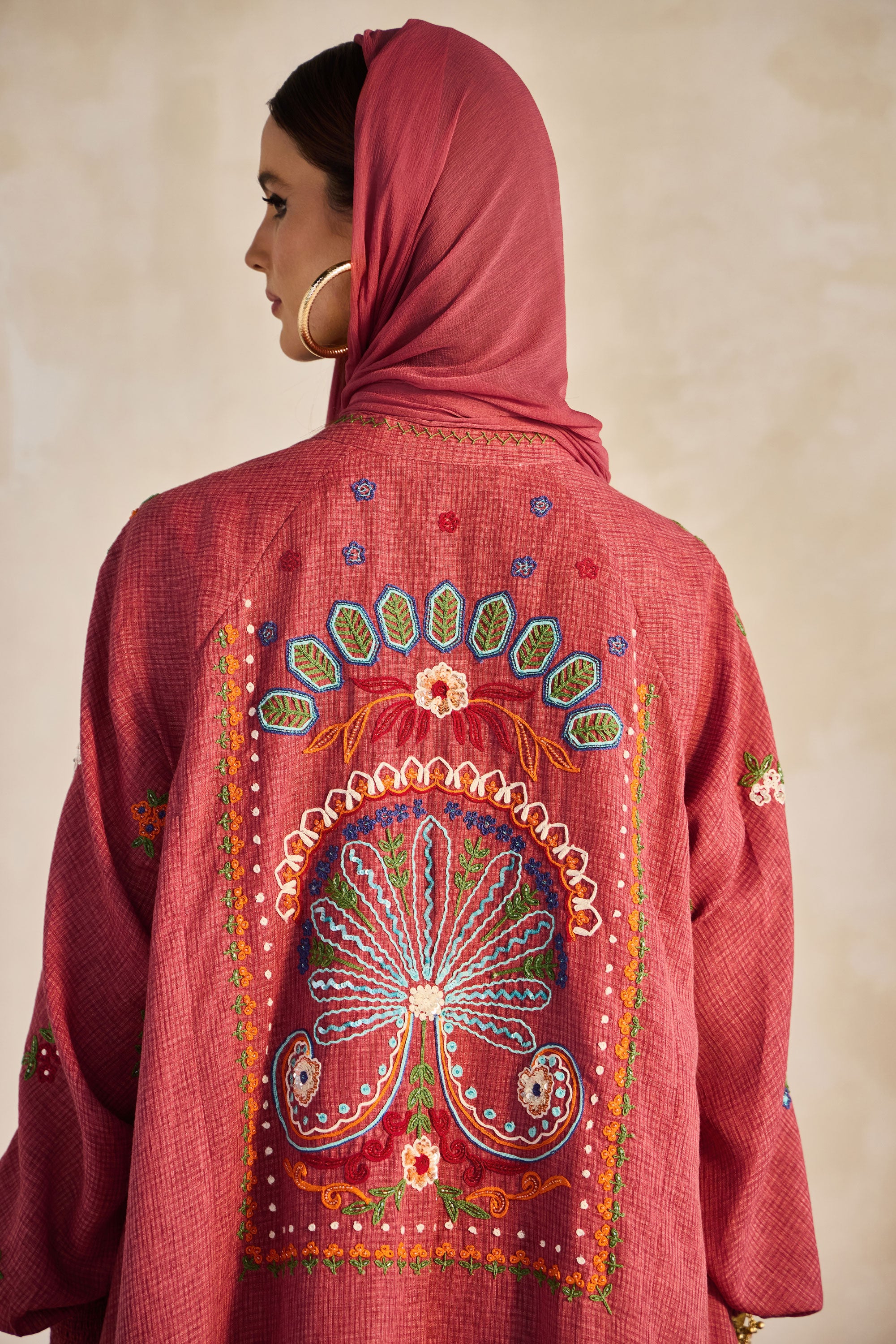 Fahliza Embroidered Abaya